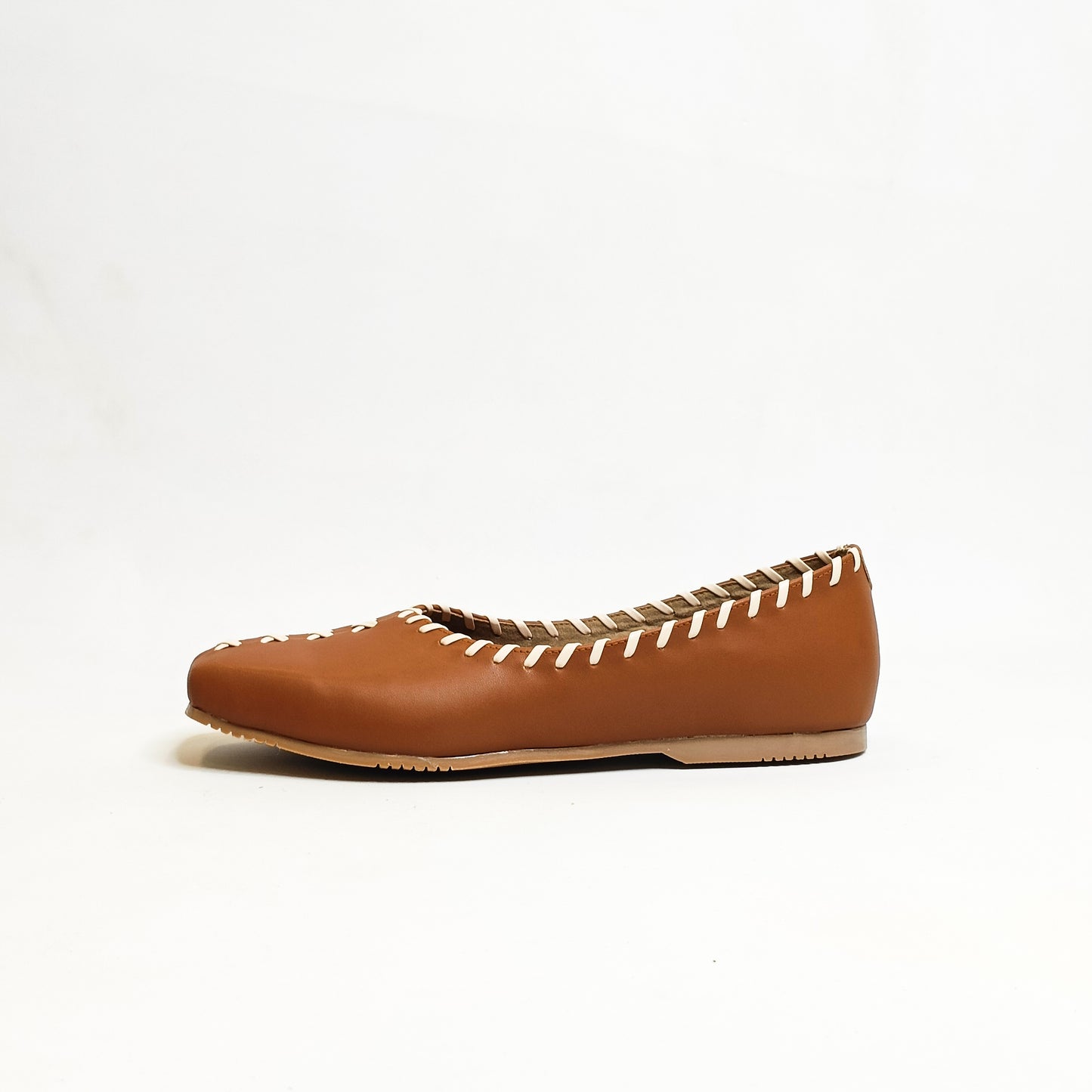 Square Toe Ballerinas