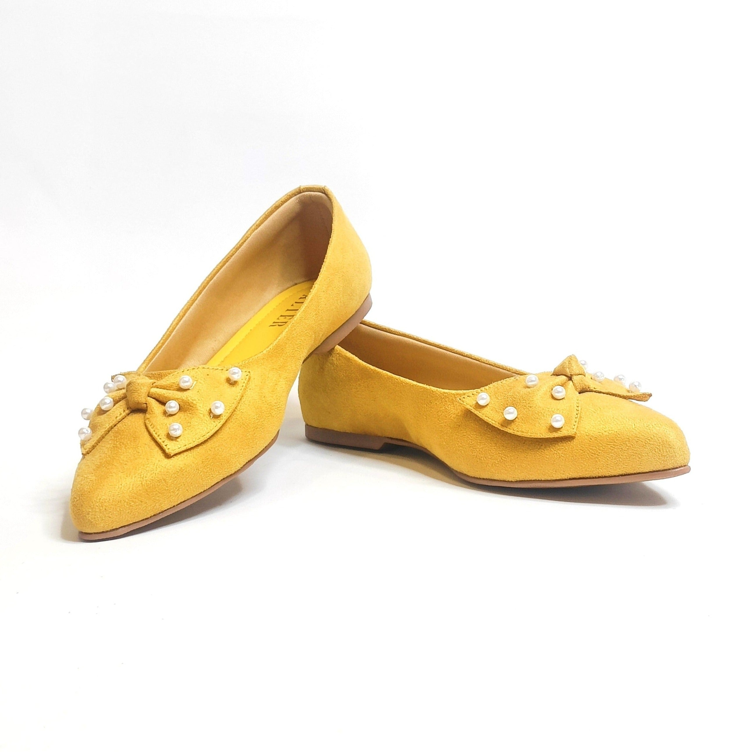 Ajio Yellow Flat Dress Shoes Ajio Steve Madden Rhinestone Flat