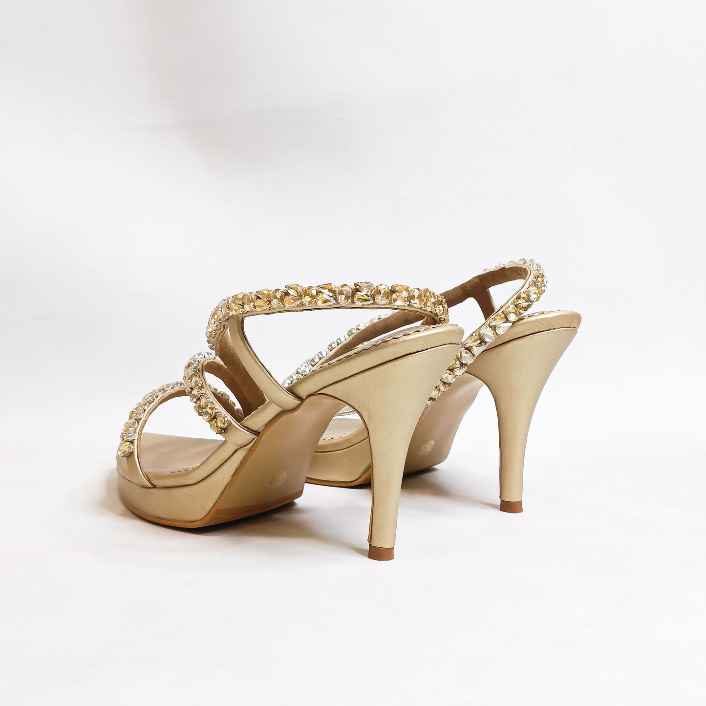 Kiara Embellished Platform Stilettos