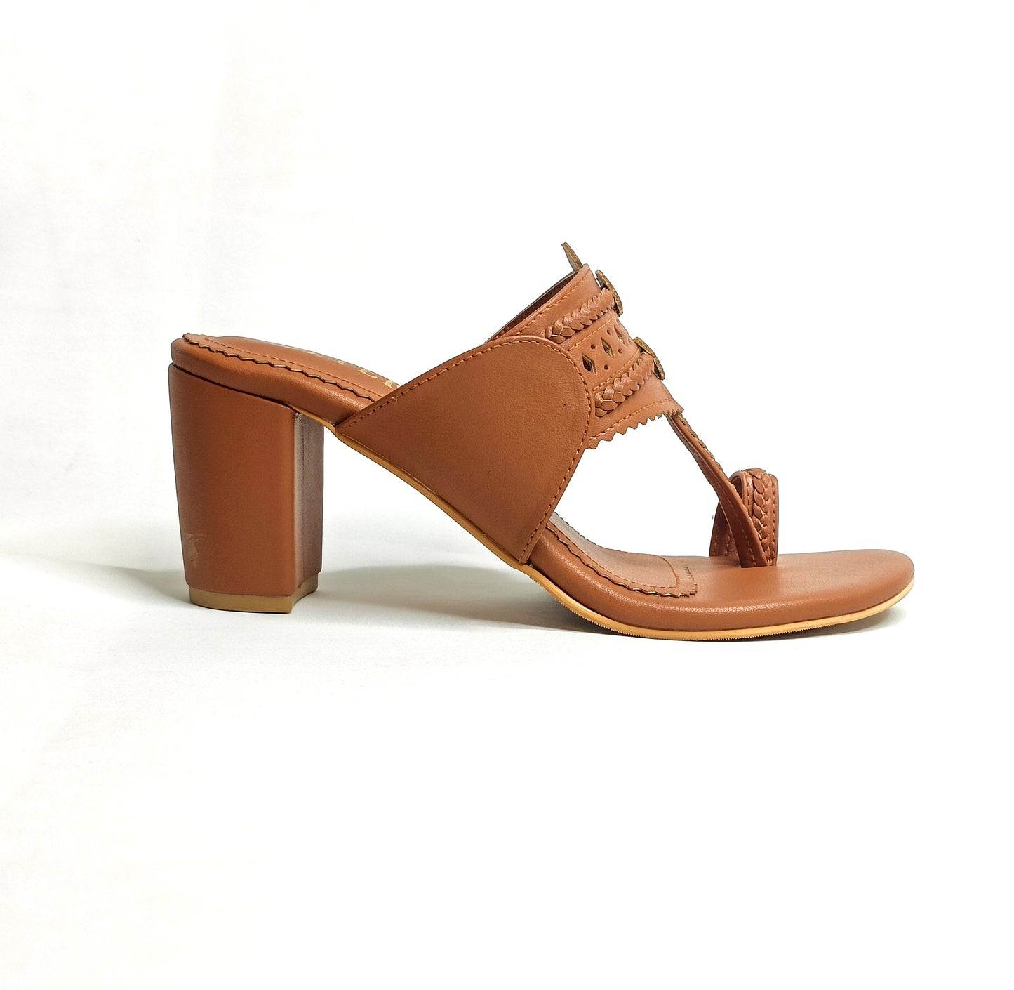 Monochrome Kohla Block Heels