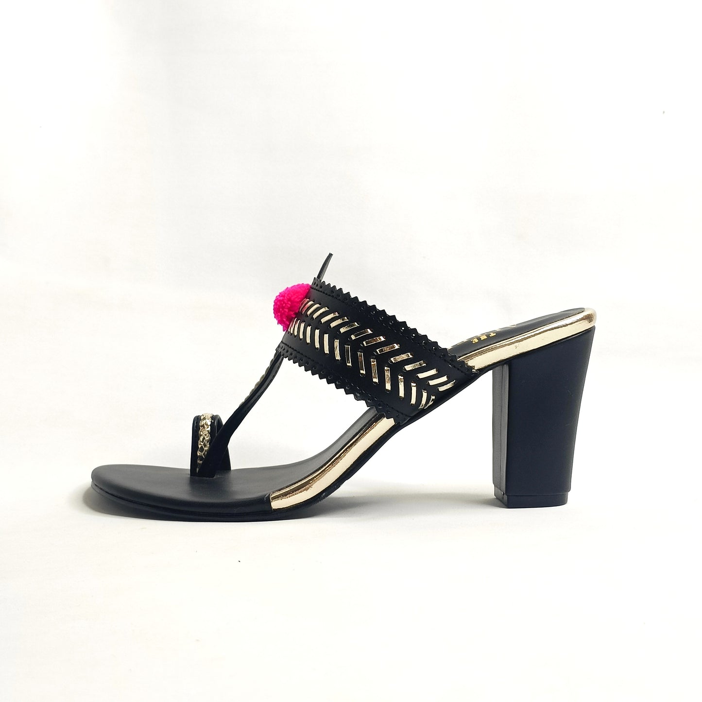 Heer Kohla Block Heels
