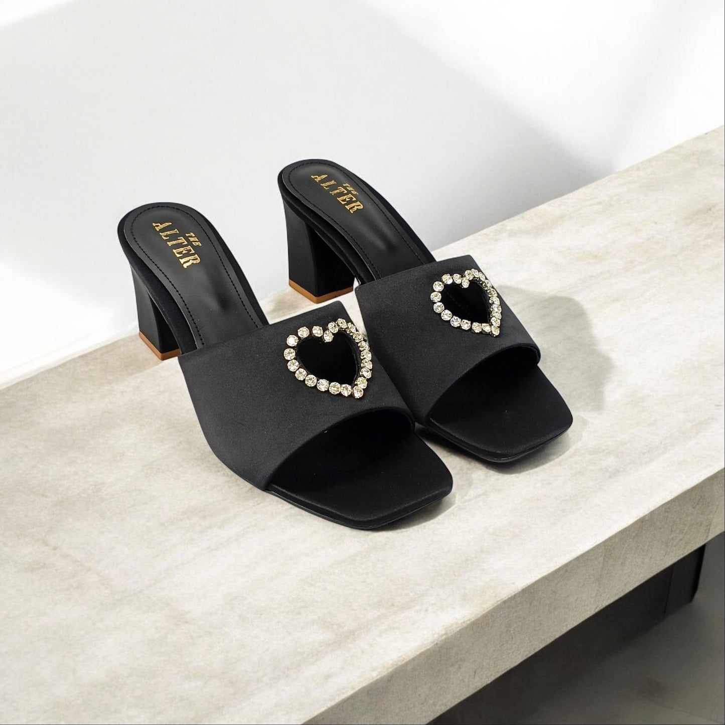 Sweetheart Block Heels