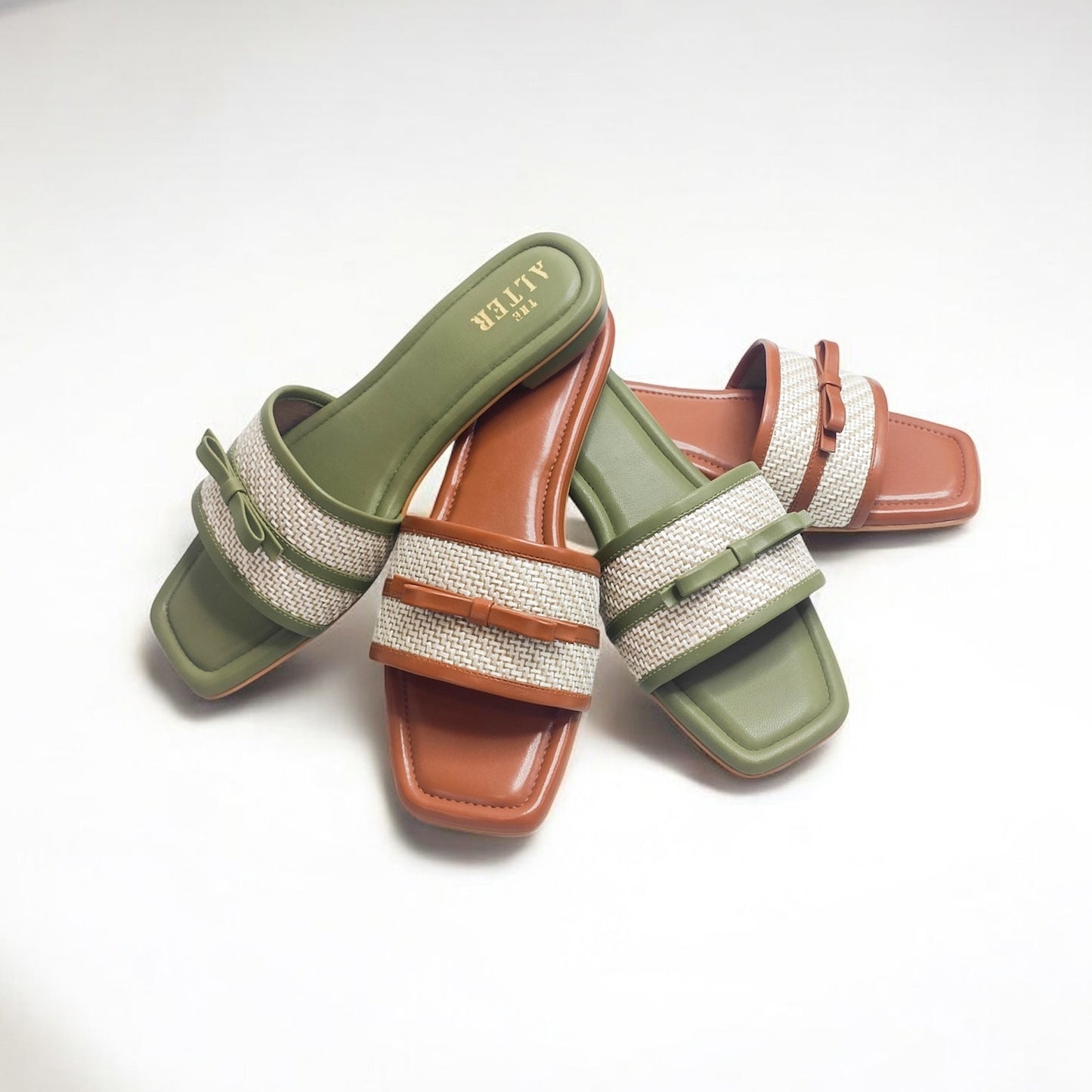 Jute Bow Flats