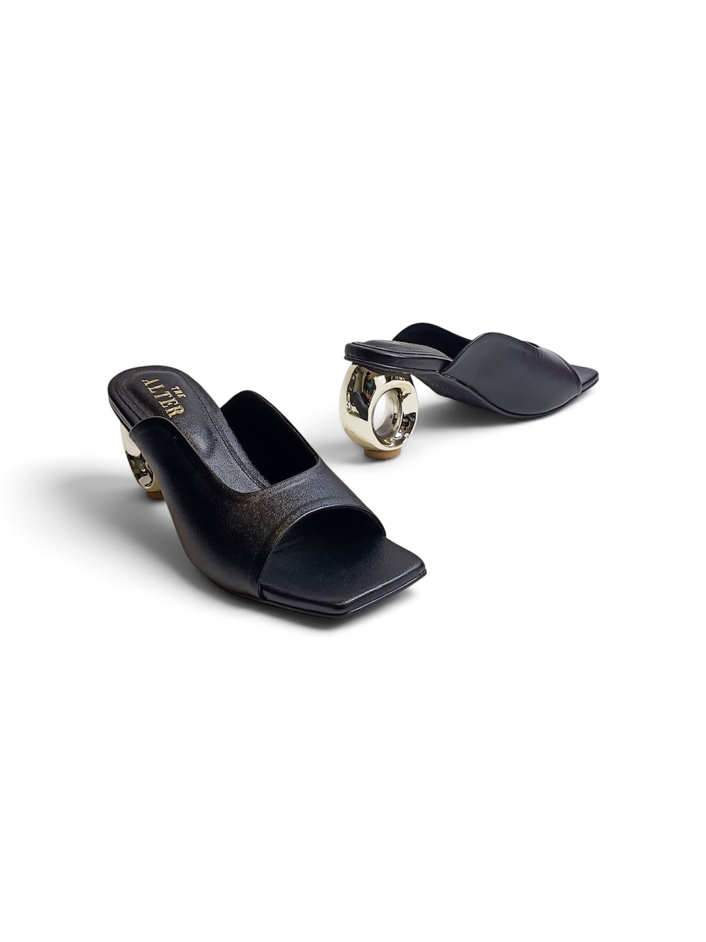 Diana Gold Hoop Heels