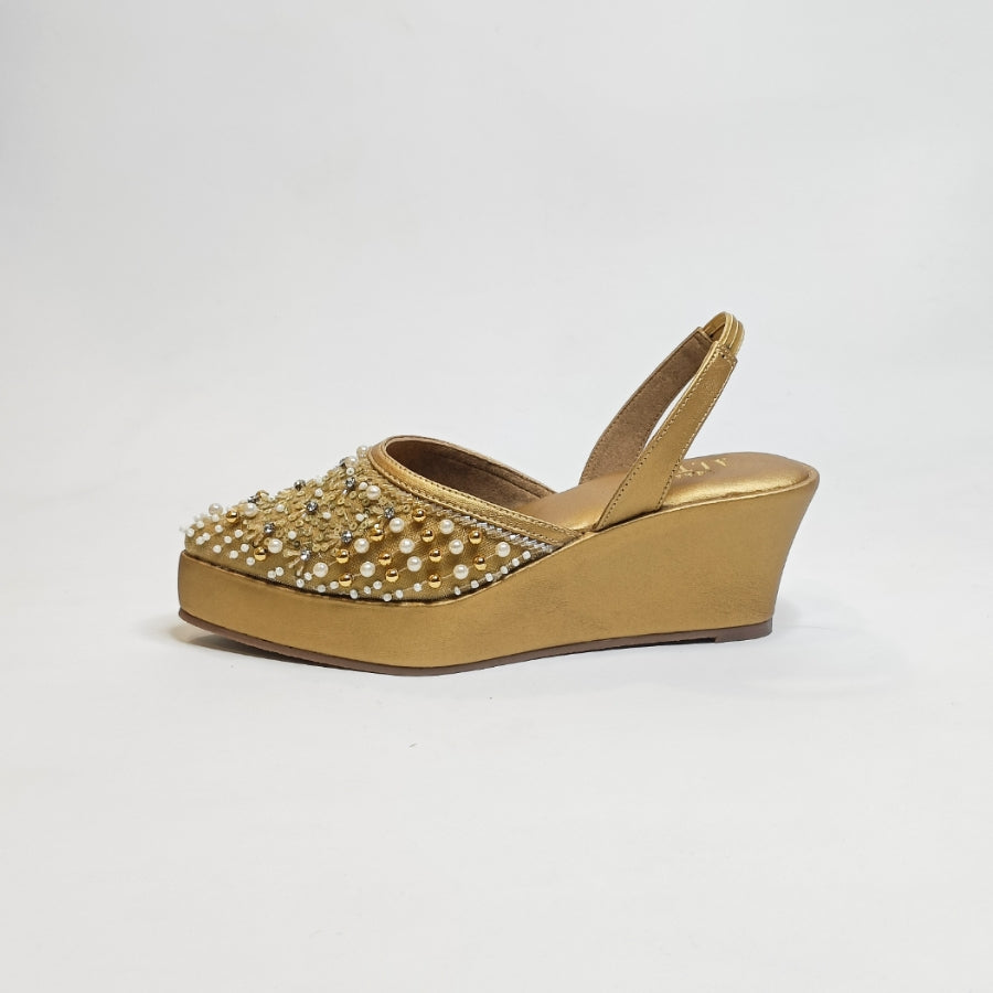 Amara Embellished Wedges
