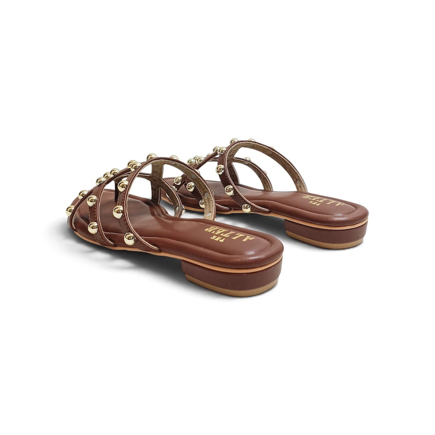 Lana Studded Strappy Flats