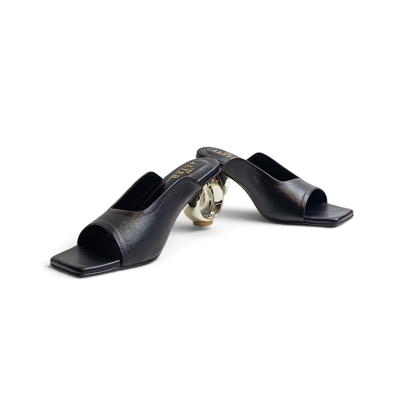 Diana Gold Hoop Heels