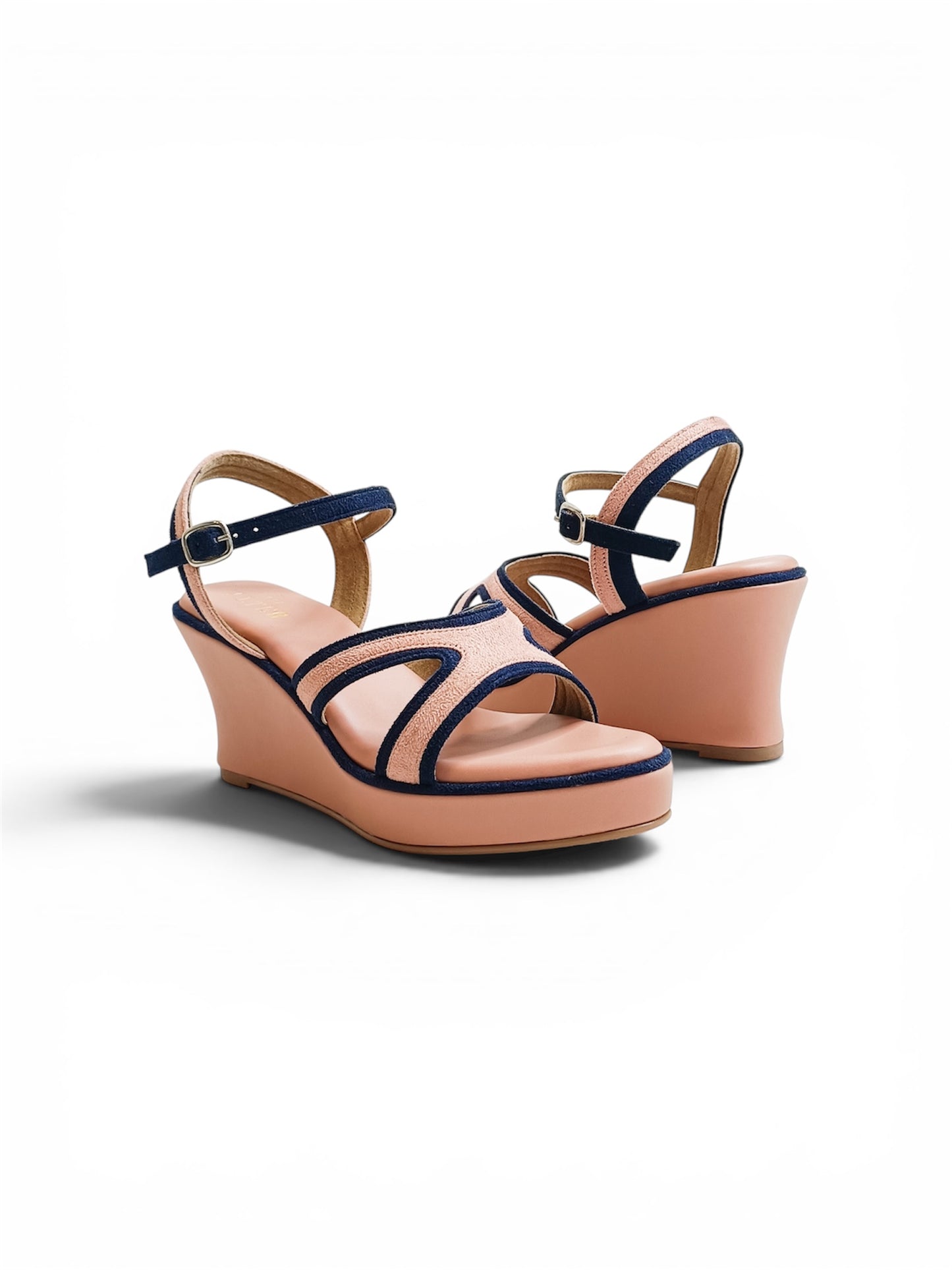 Eva Colour Block Wedges