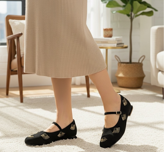 Embellished Mary Janes