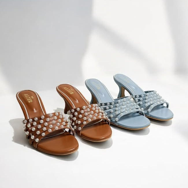 Percy Pearl Stilettos
