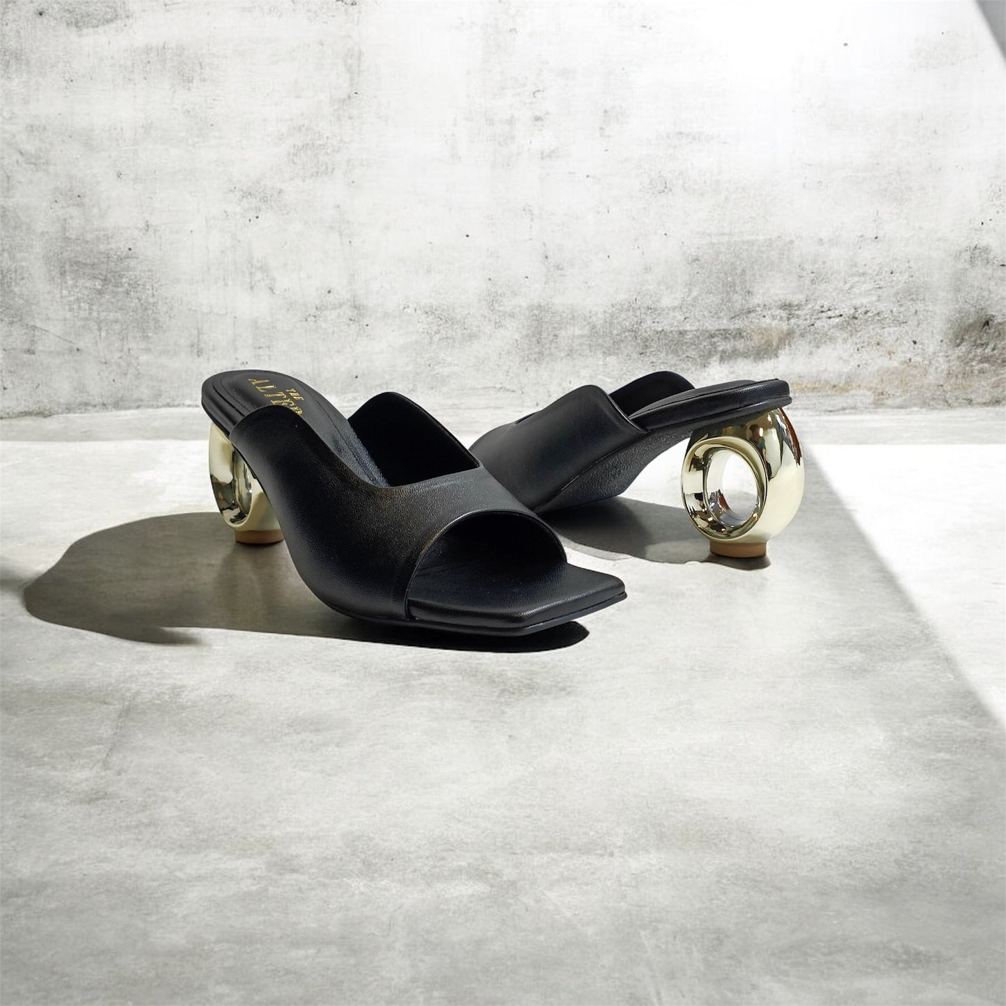 Diana Gold Hoop Heels