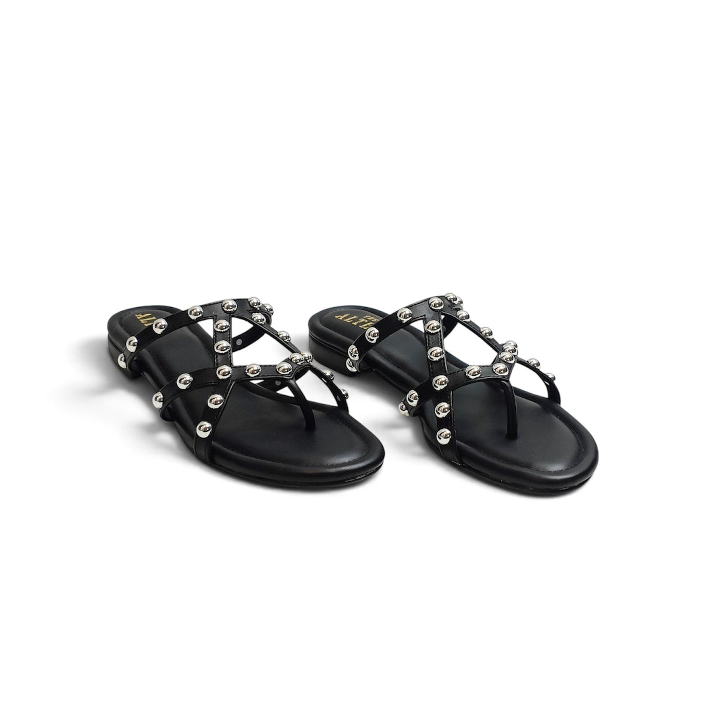 Lana Studded Strappy Flats
