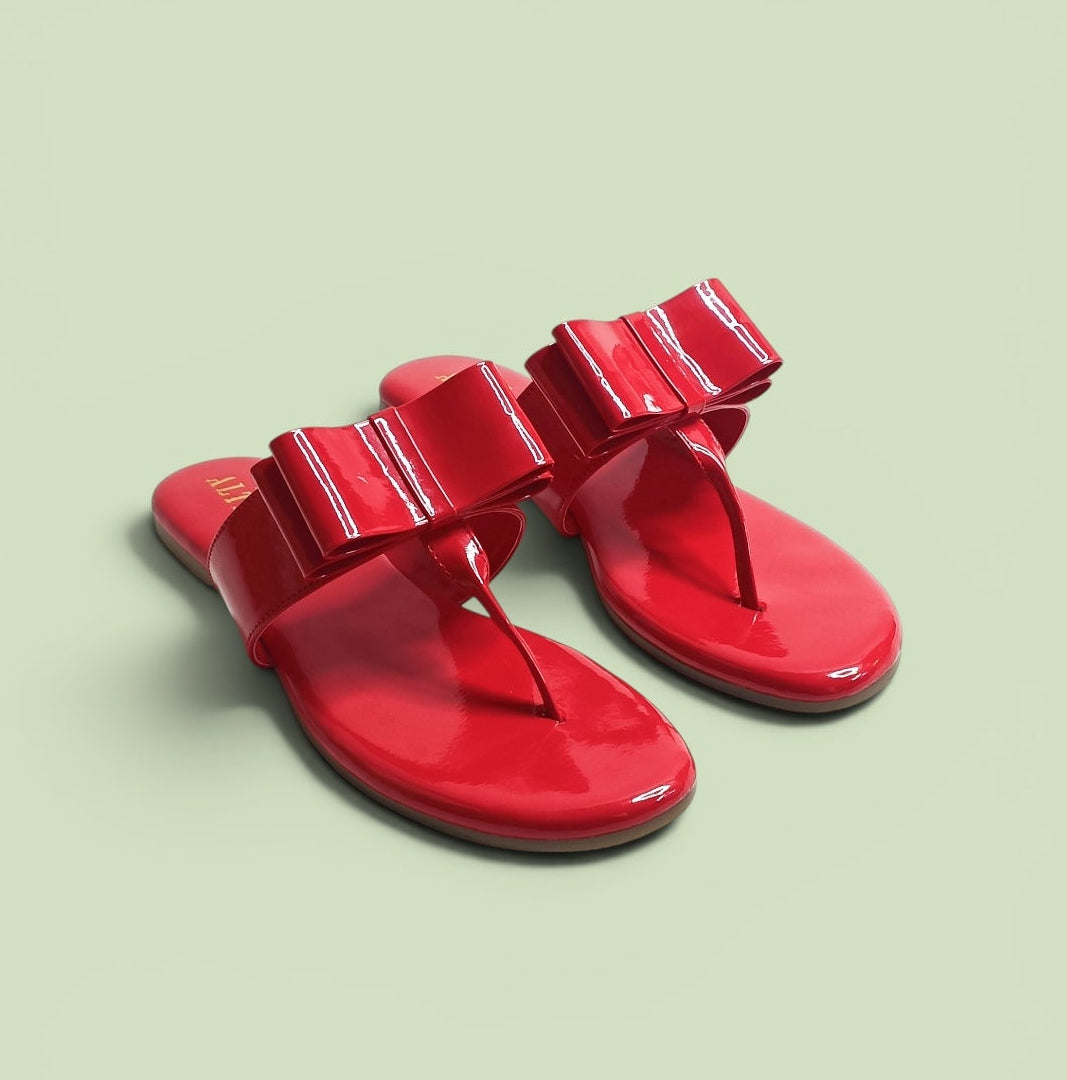 Poppy Bow Flats