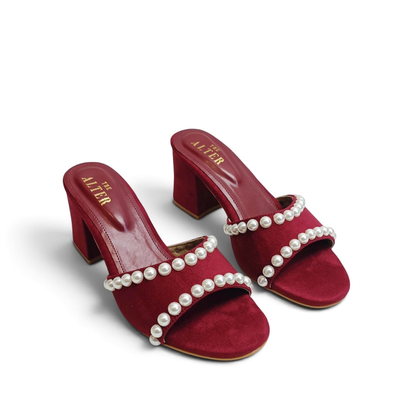 Mellissa Pearl Block Heels