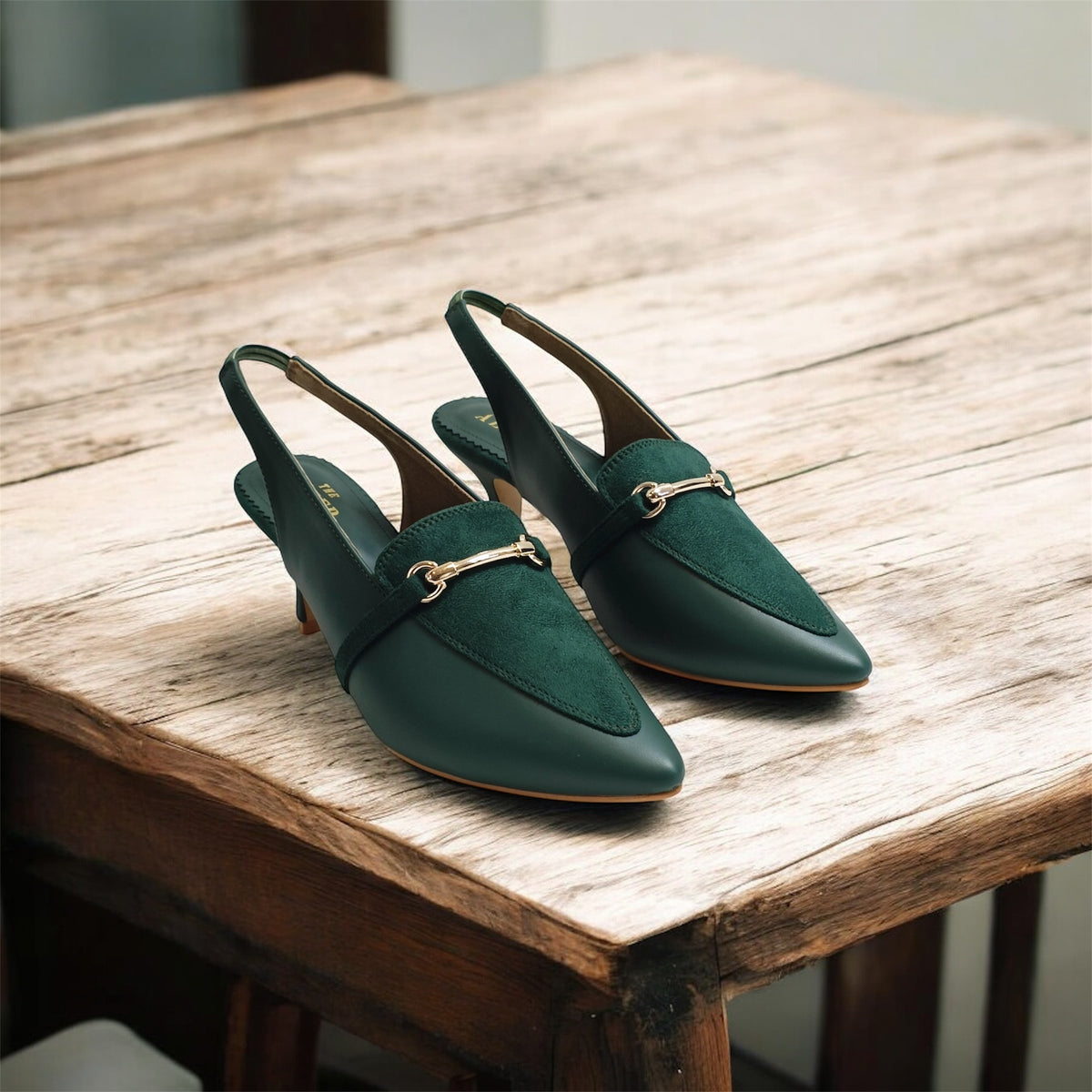 Audrey Slingback Stiletto Heels