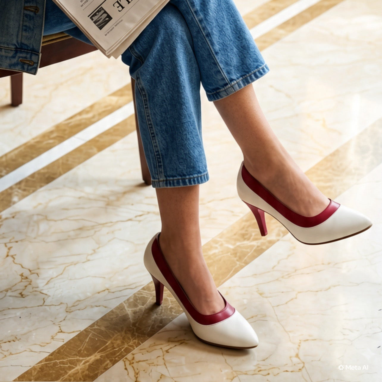 Parker Colour Block Pumps