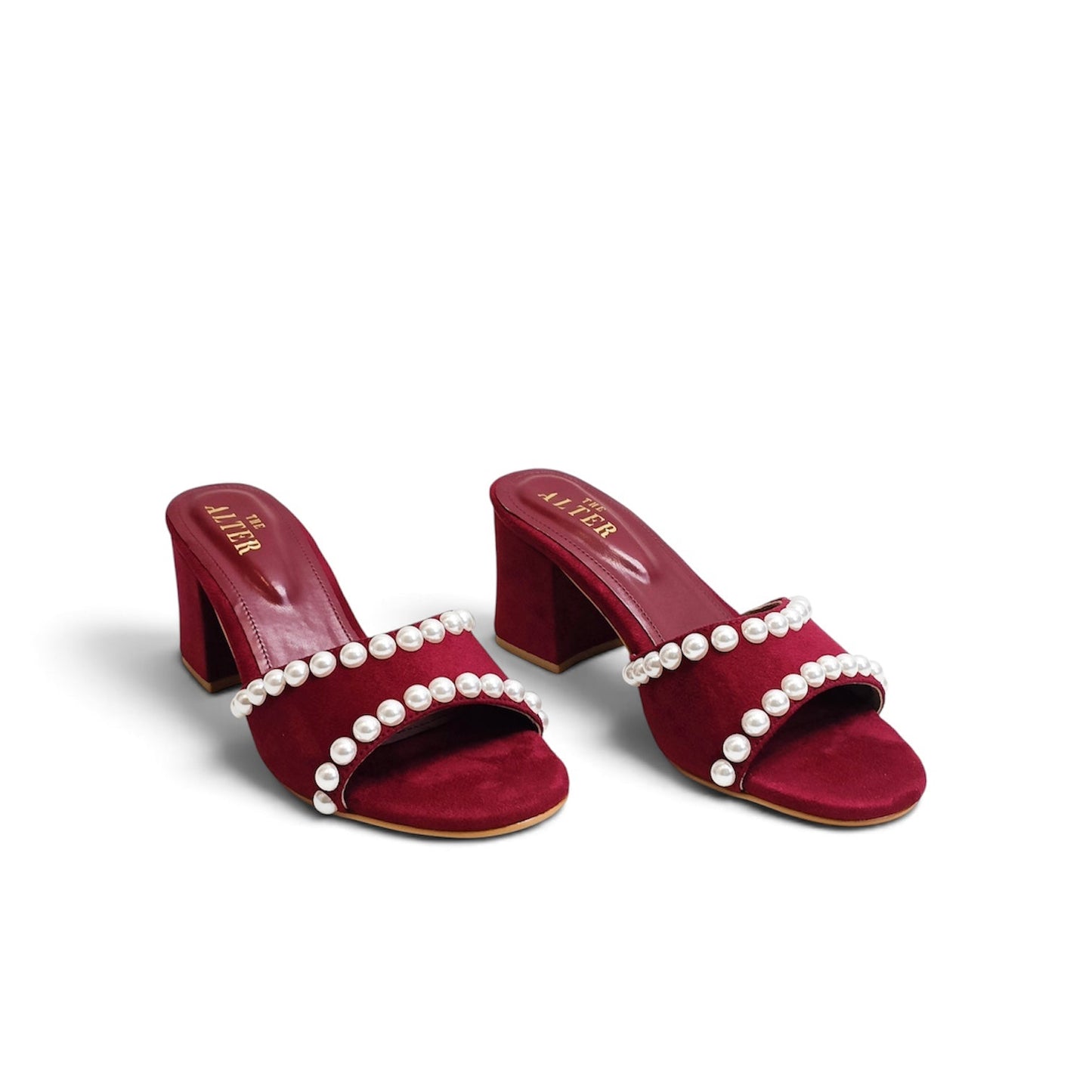 Mellissa Pearl Block Heels