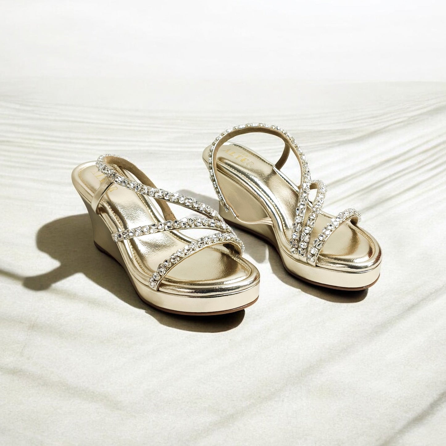 Kiara Embellished Wedges