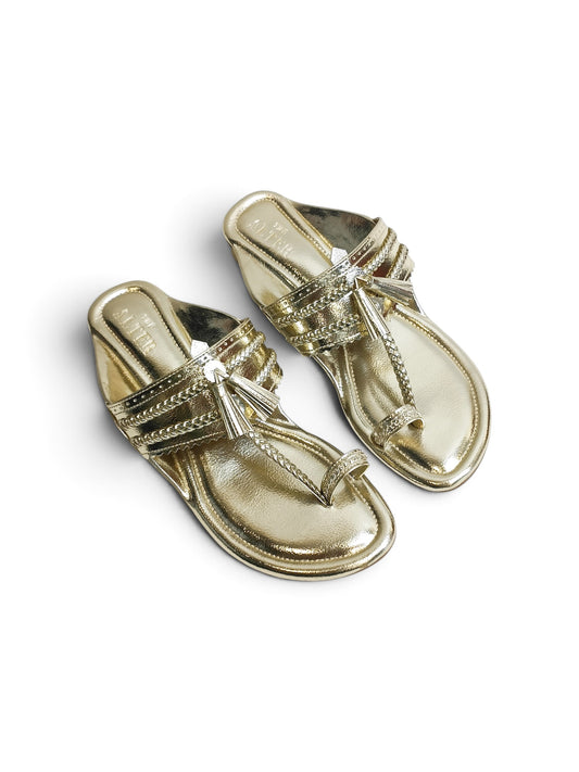 Tassel Kohla Flats
