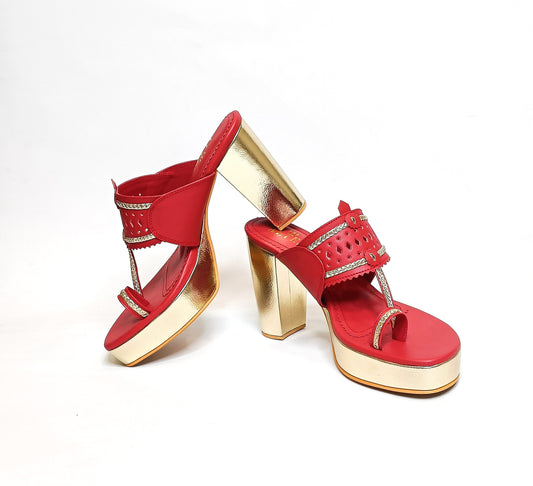 Myra Kohla Platform Block Heels