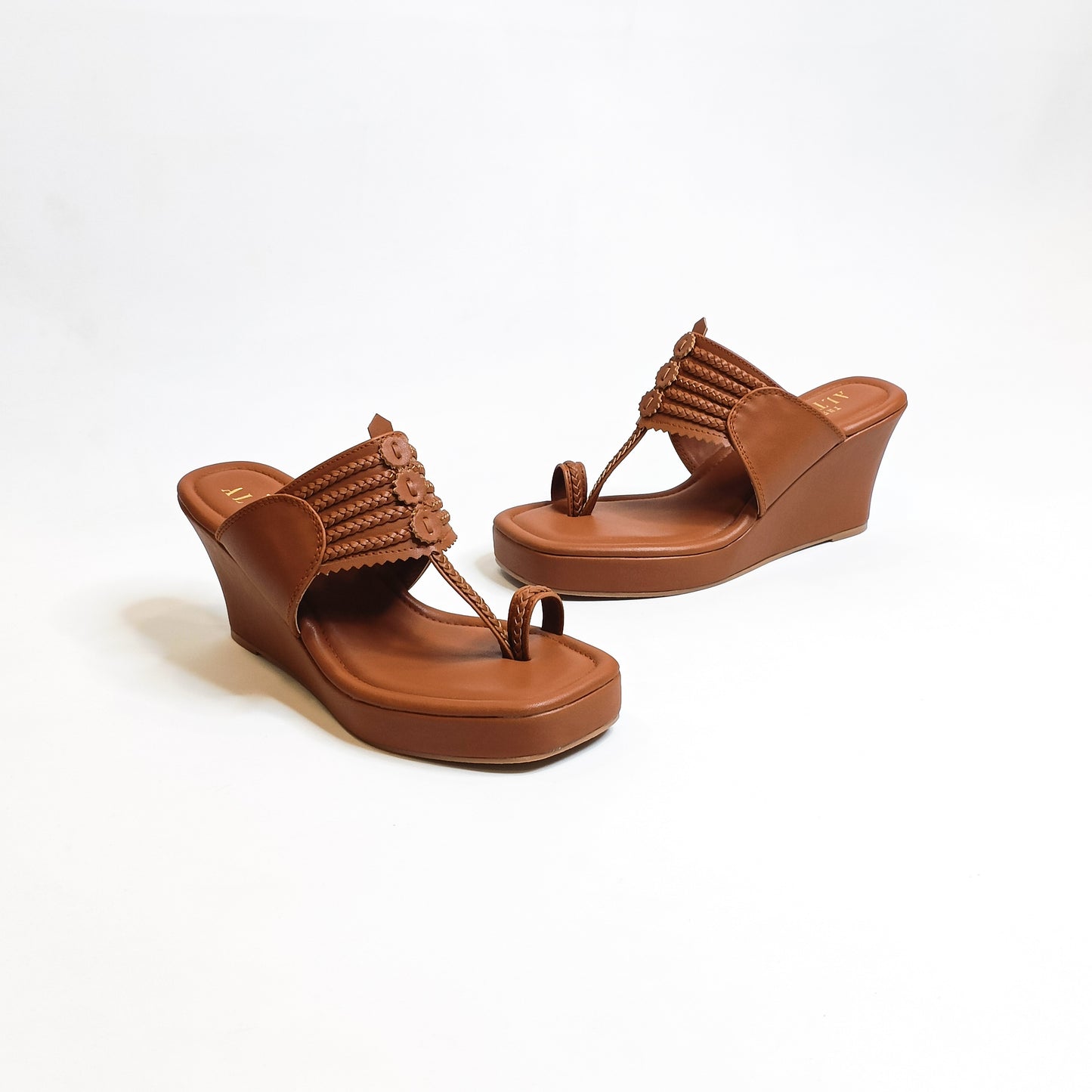 T shaped Kohla Wedges