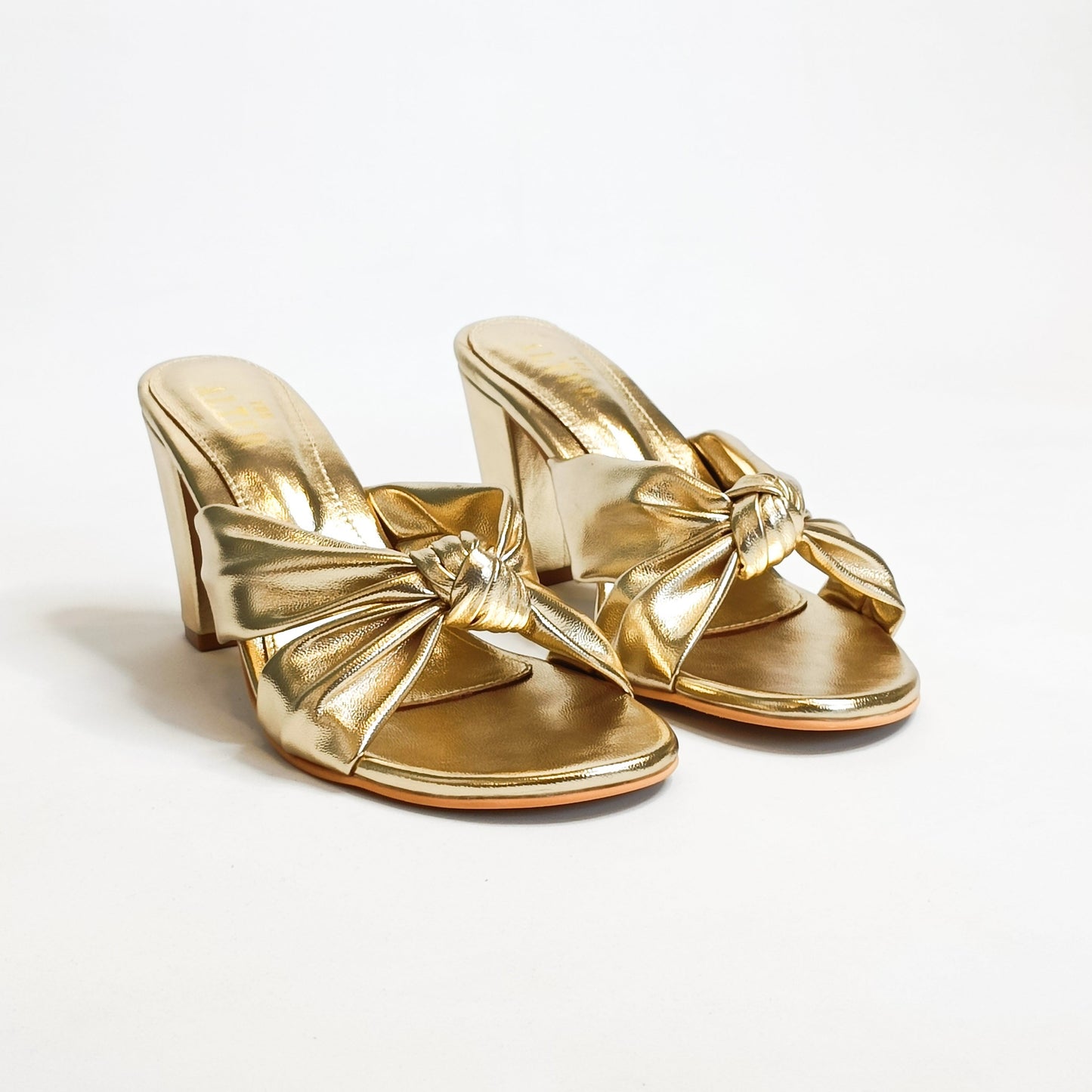 Knotted Block Heels