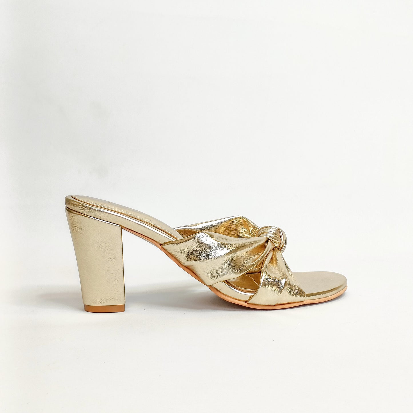 Knotted Block Heels