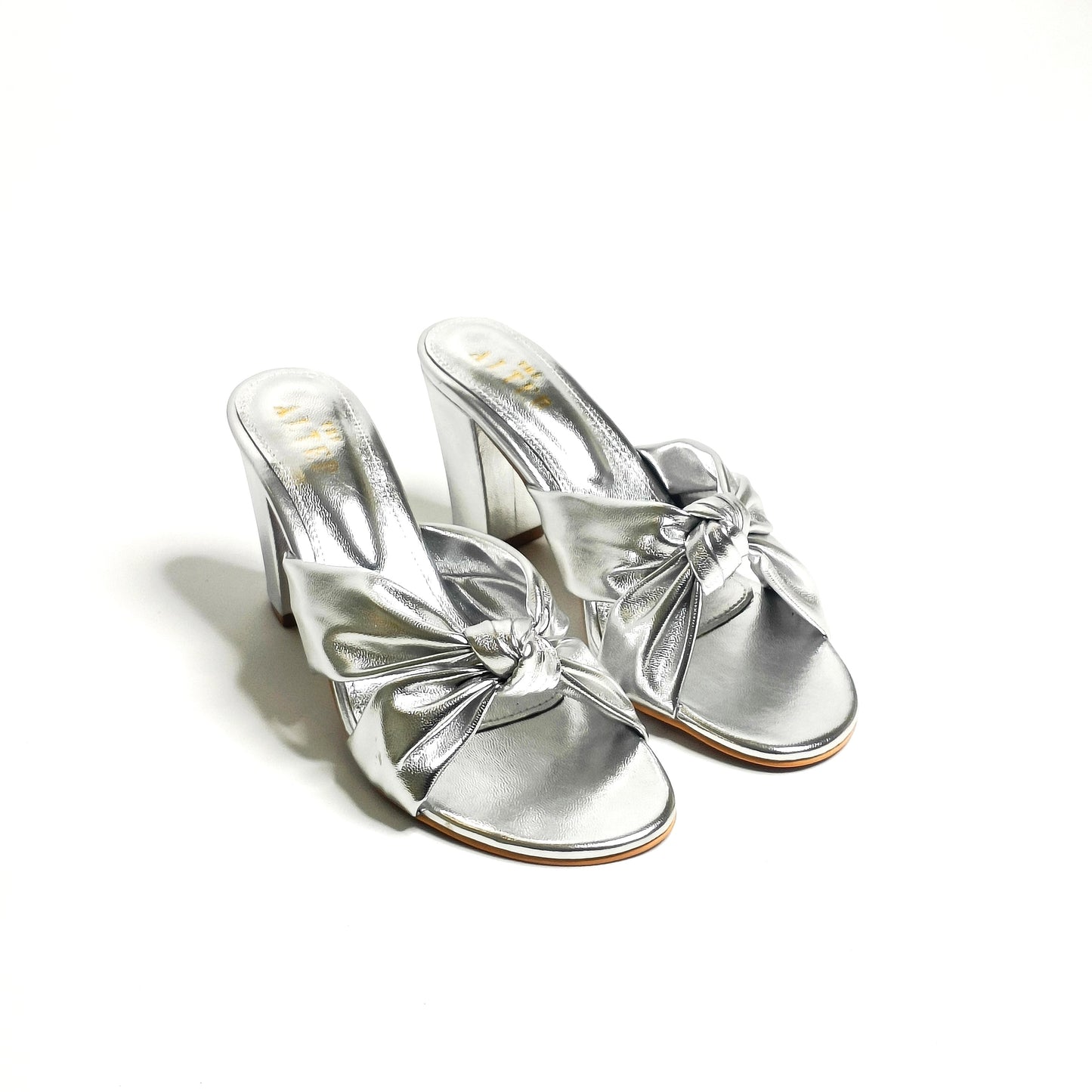 Knotted Block Heels