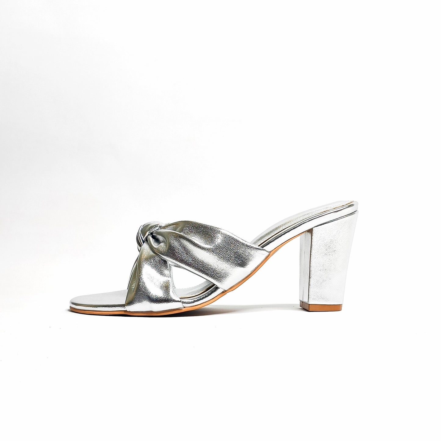 Knotted Block Heels