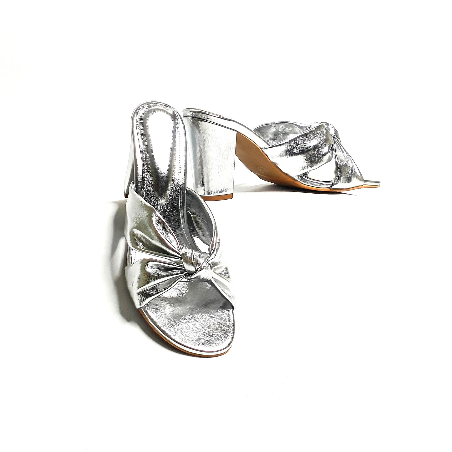 Knotted Block Heels