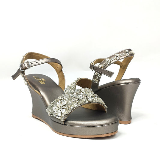 Ritzy Embellished Wedges