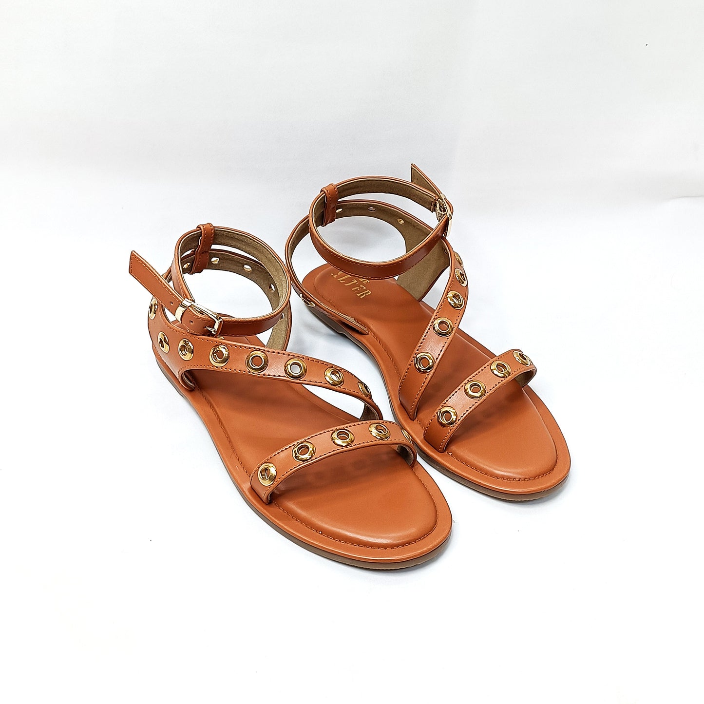 Eye Lid Strappy Flats