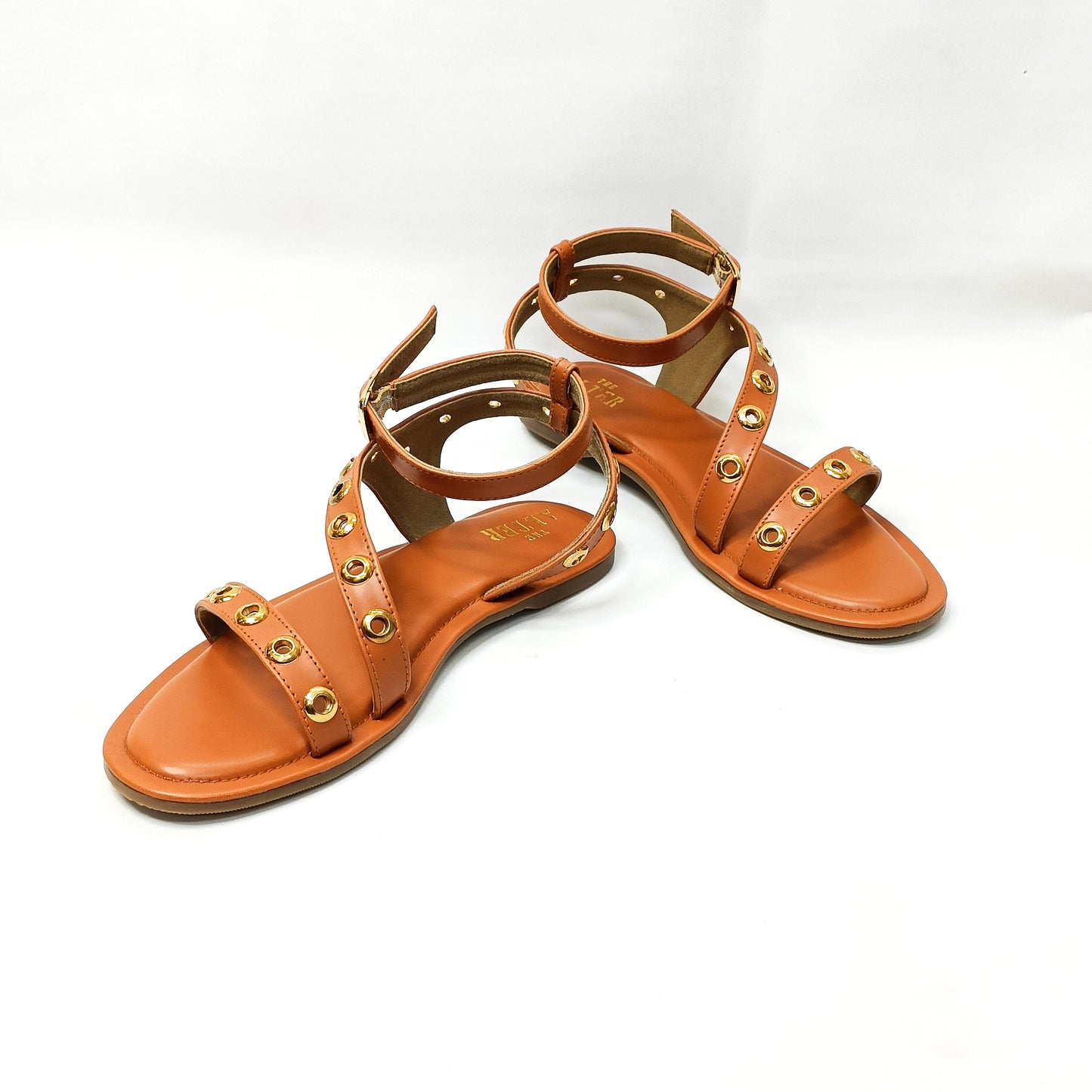 Eye Lid Strappy Flats