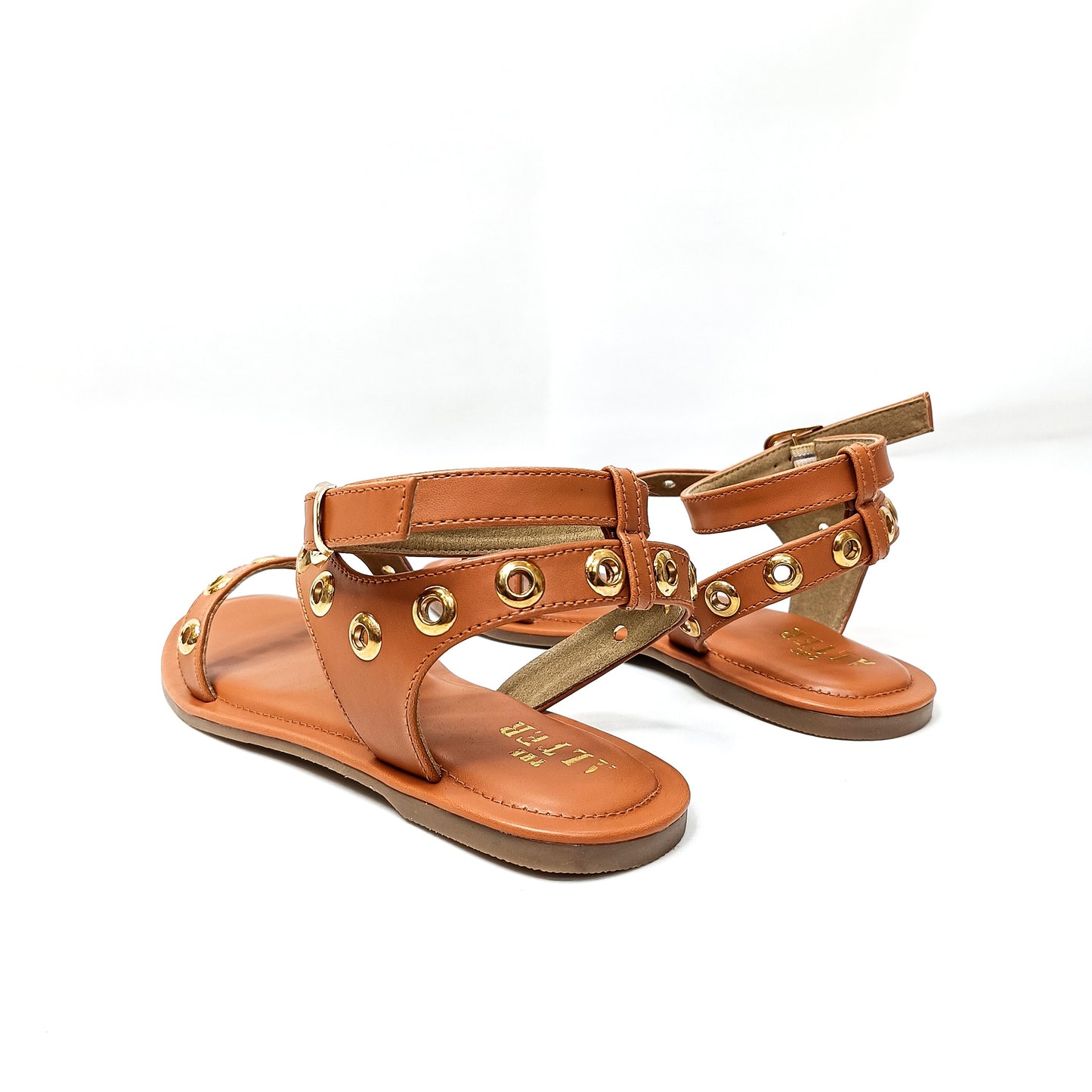 Eye Lid Strappy Flats