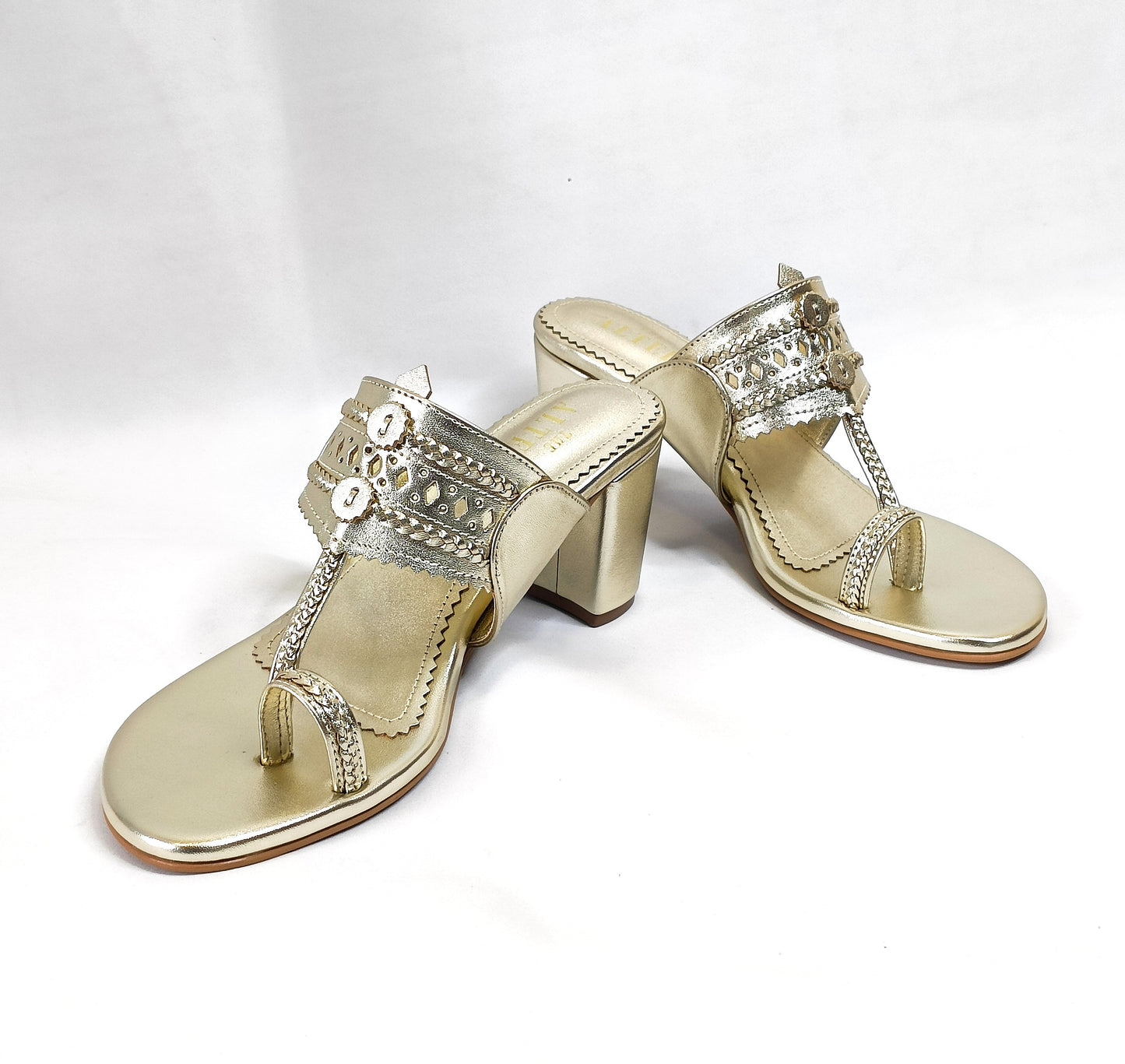 Monochrome Kohla Block Heels