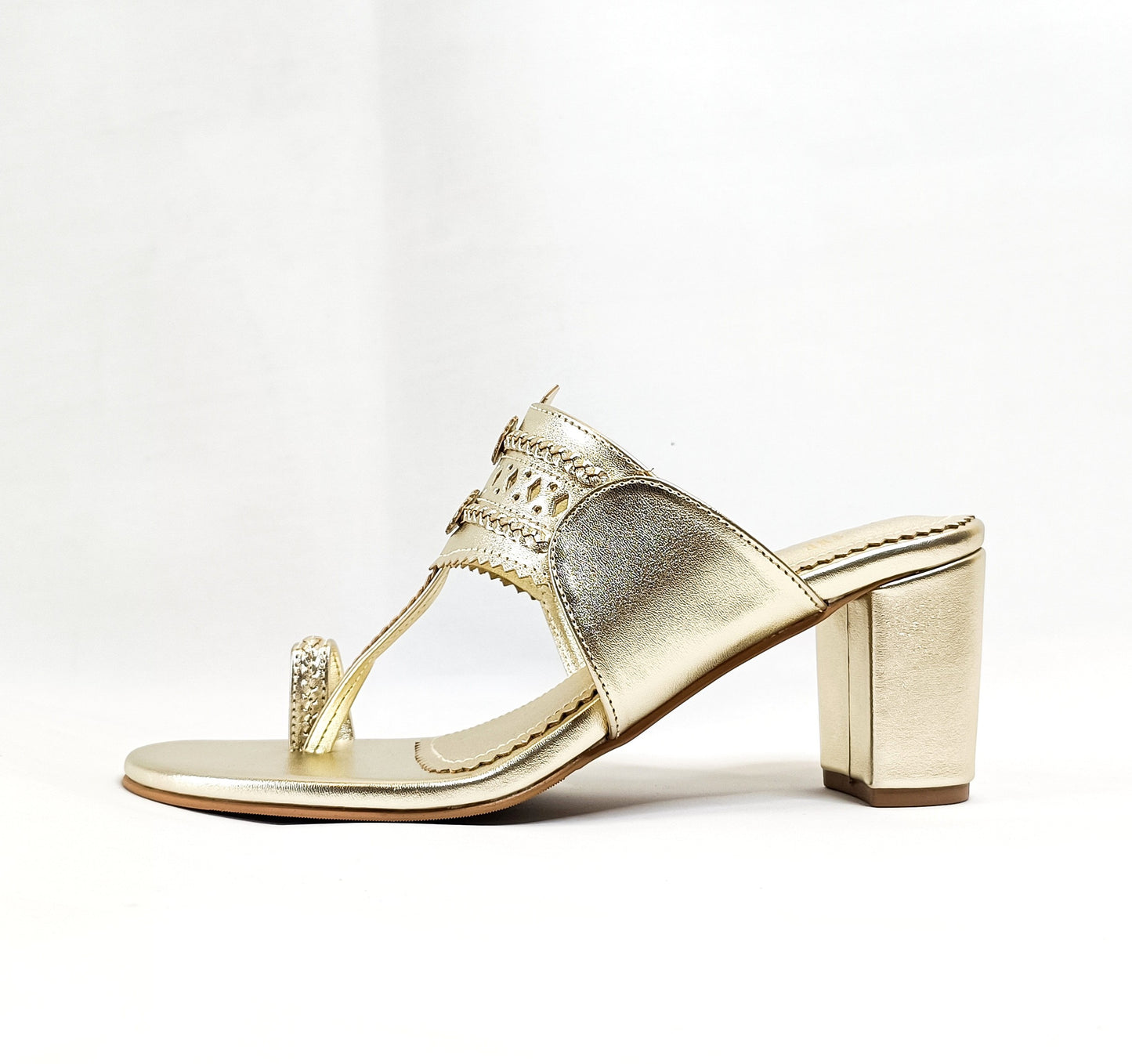 Monochrome Kohla Block Heels