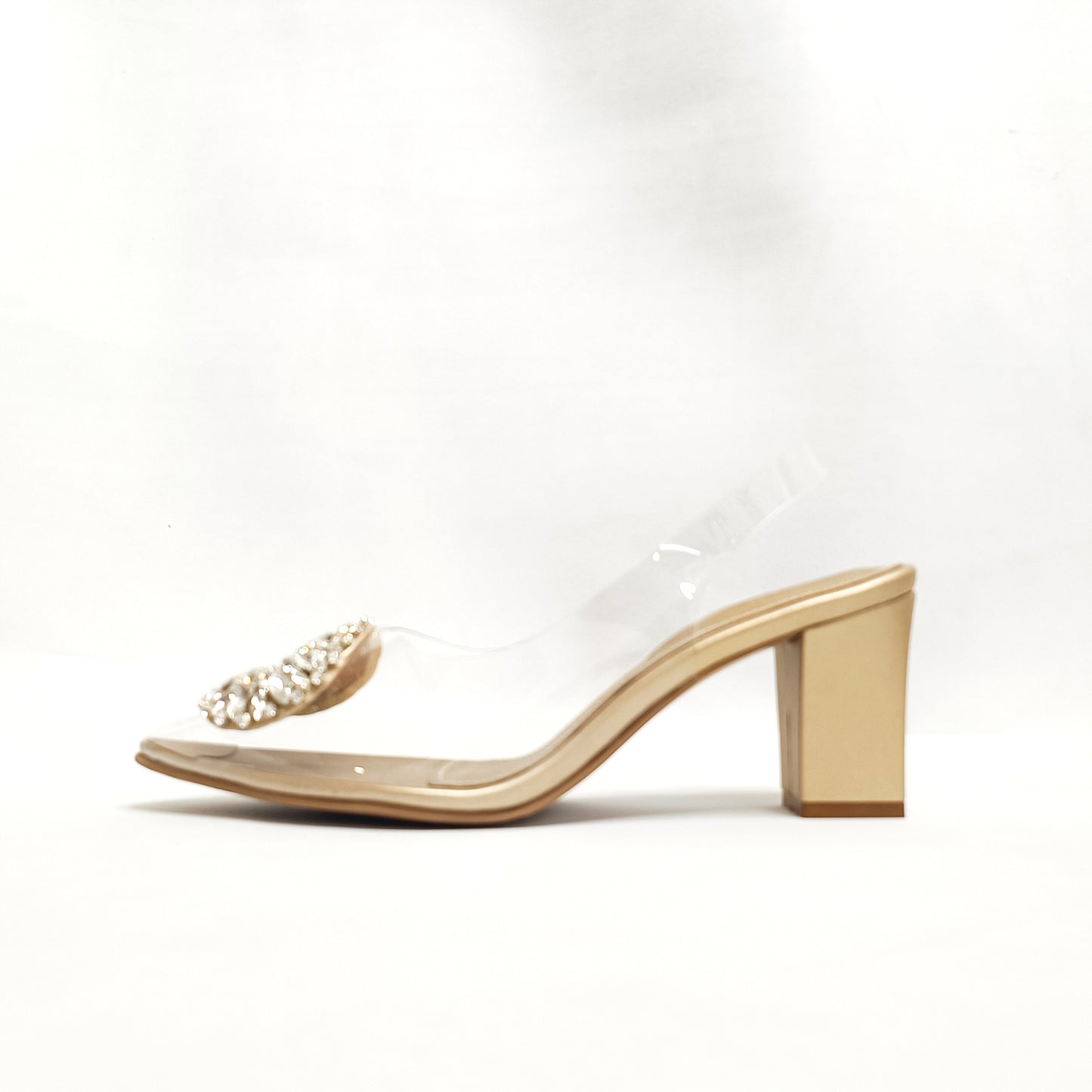 Julia Embellished Block Heels