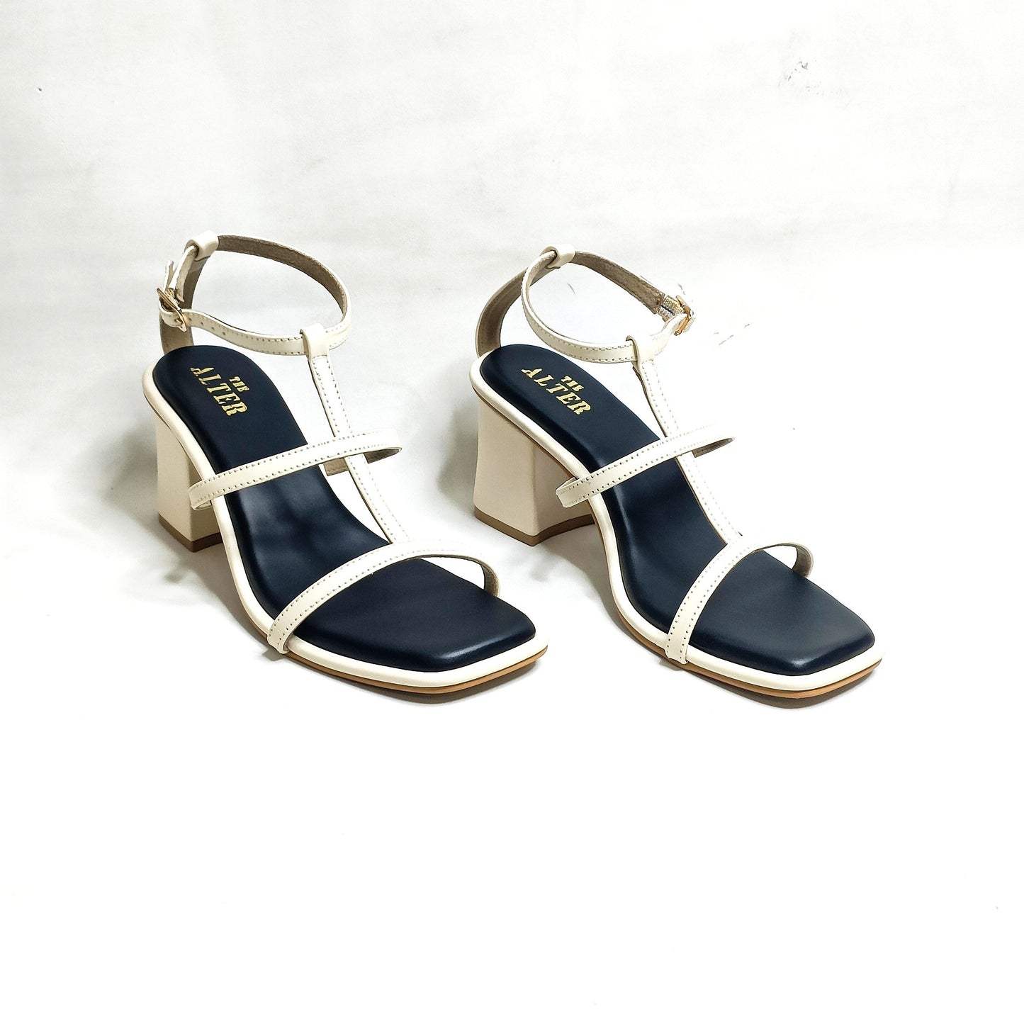 Luna Strappy Block Heels
