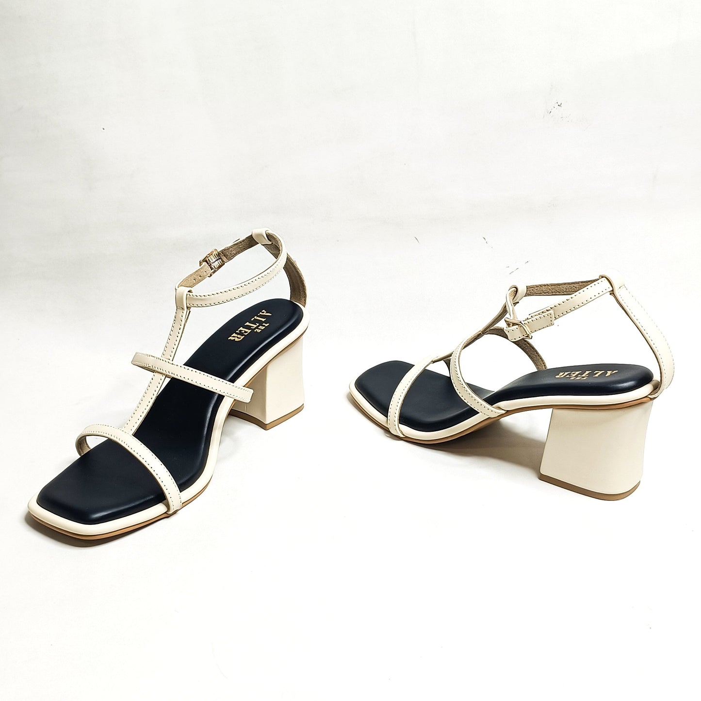 Luna Strappy Block Heels