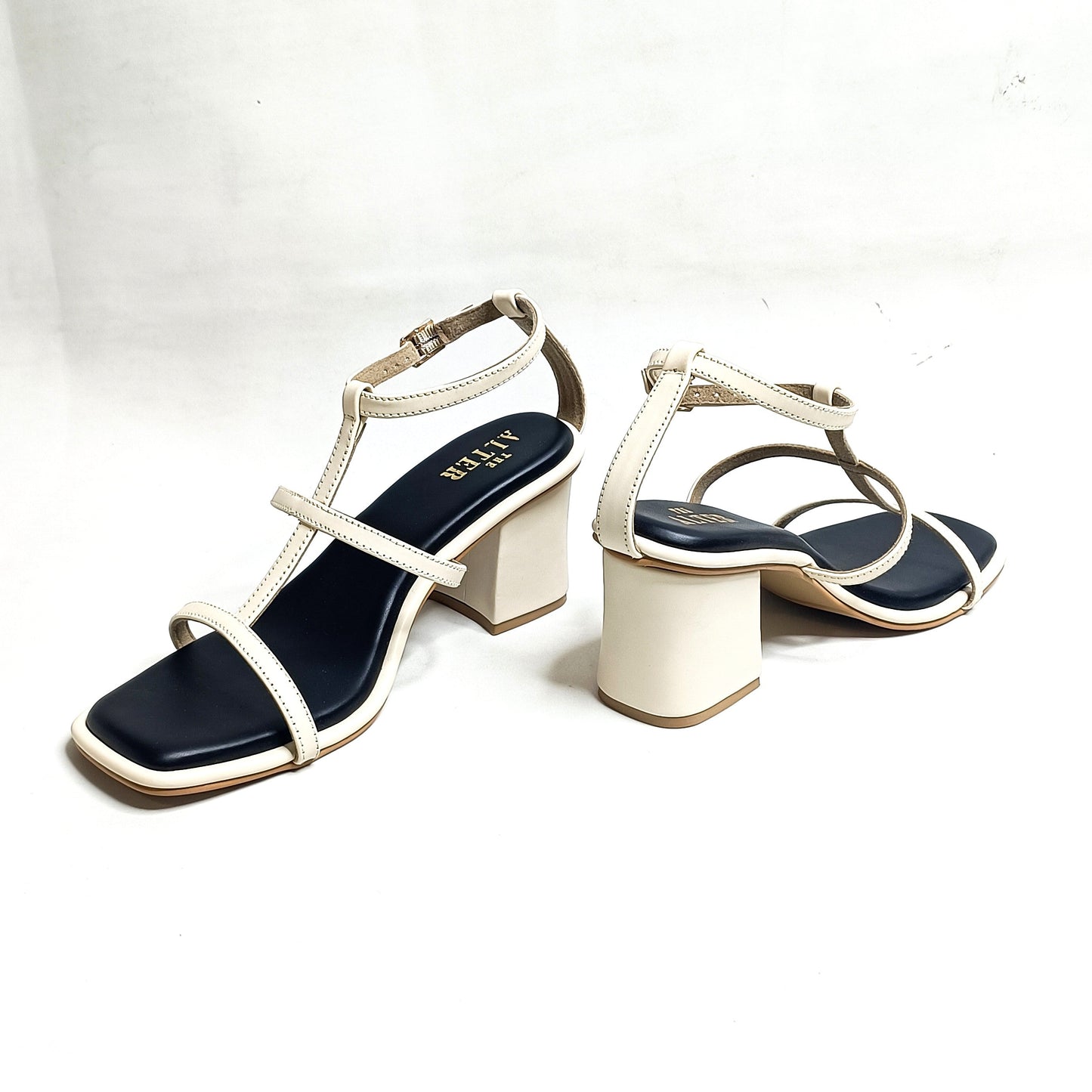 Luna Strappy Block Heels