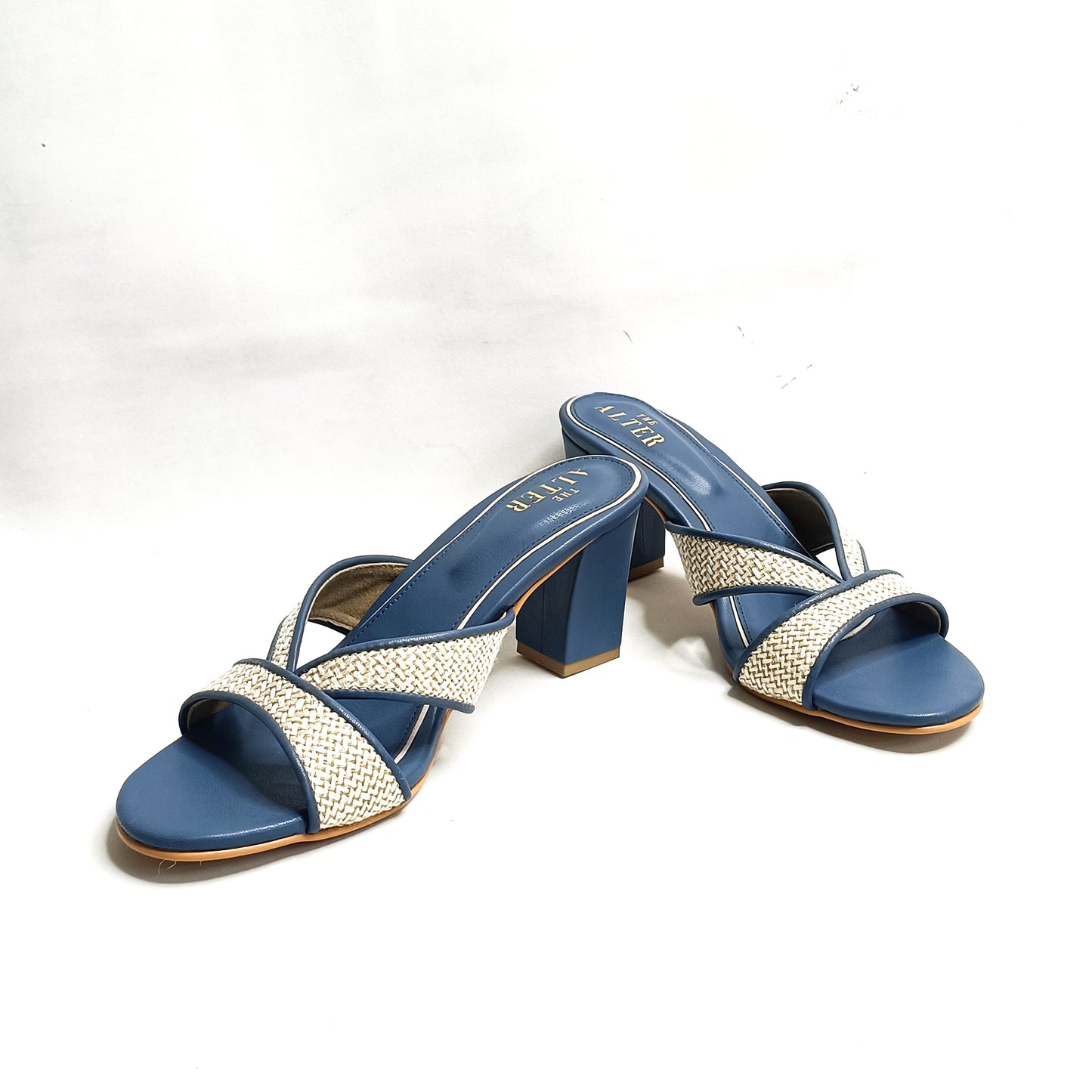Jute Block Heels