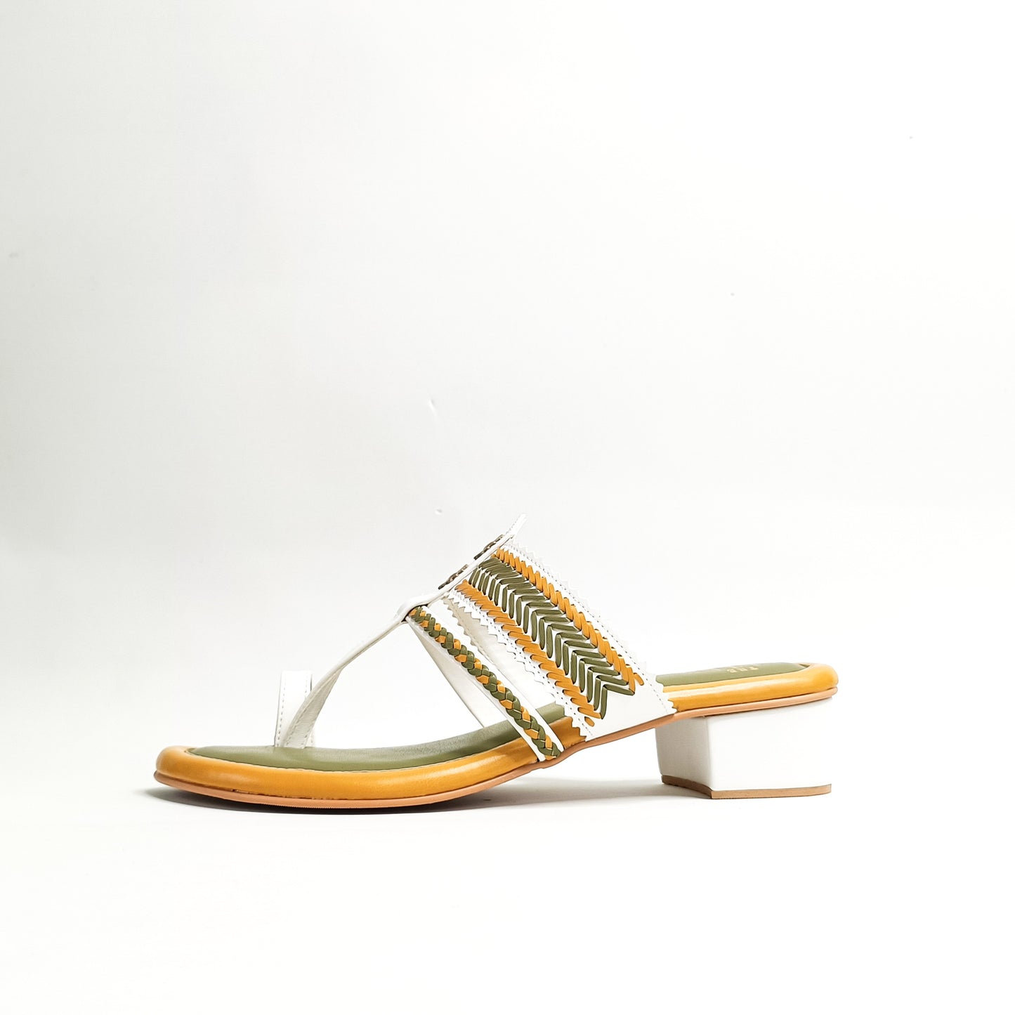 Zuni Multi Coloured Kohla Block Heels