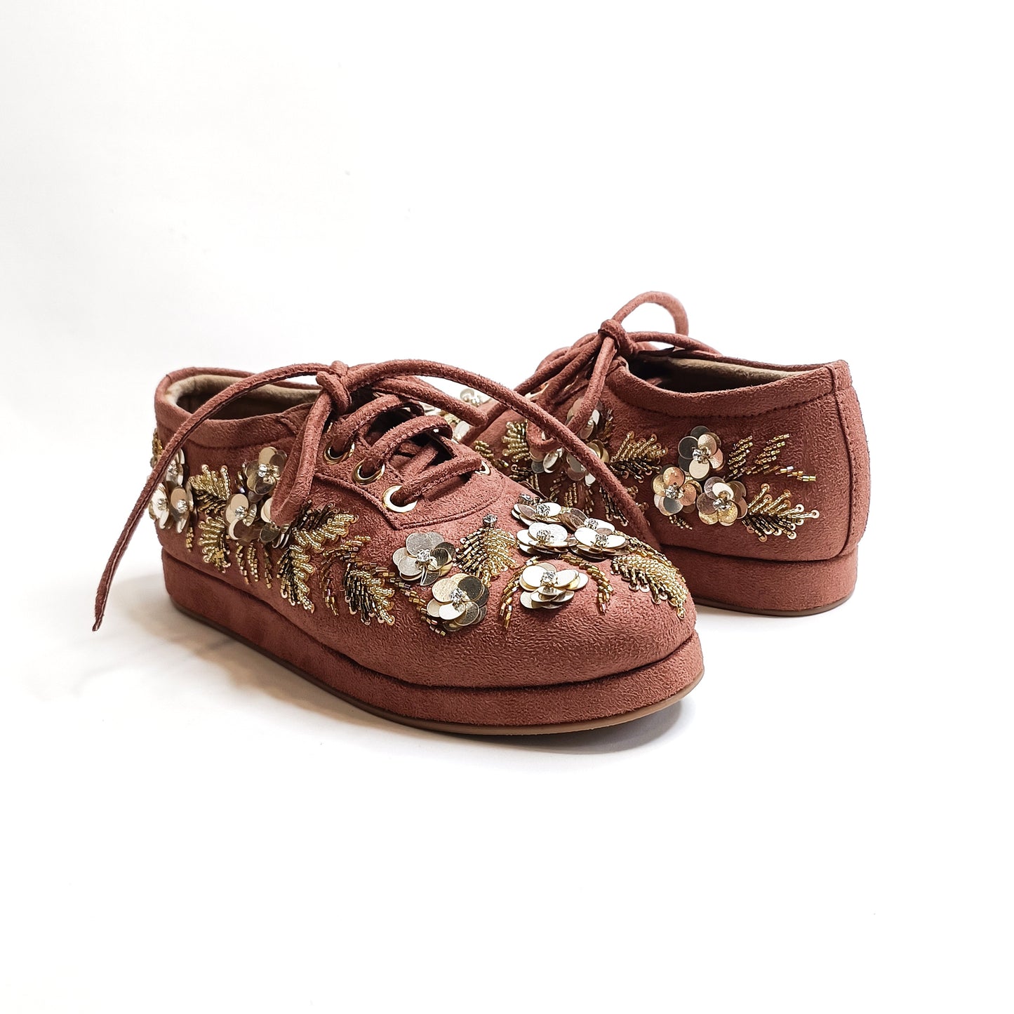 Floral Embellished Sneakers
