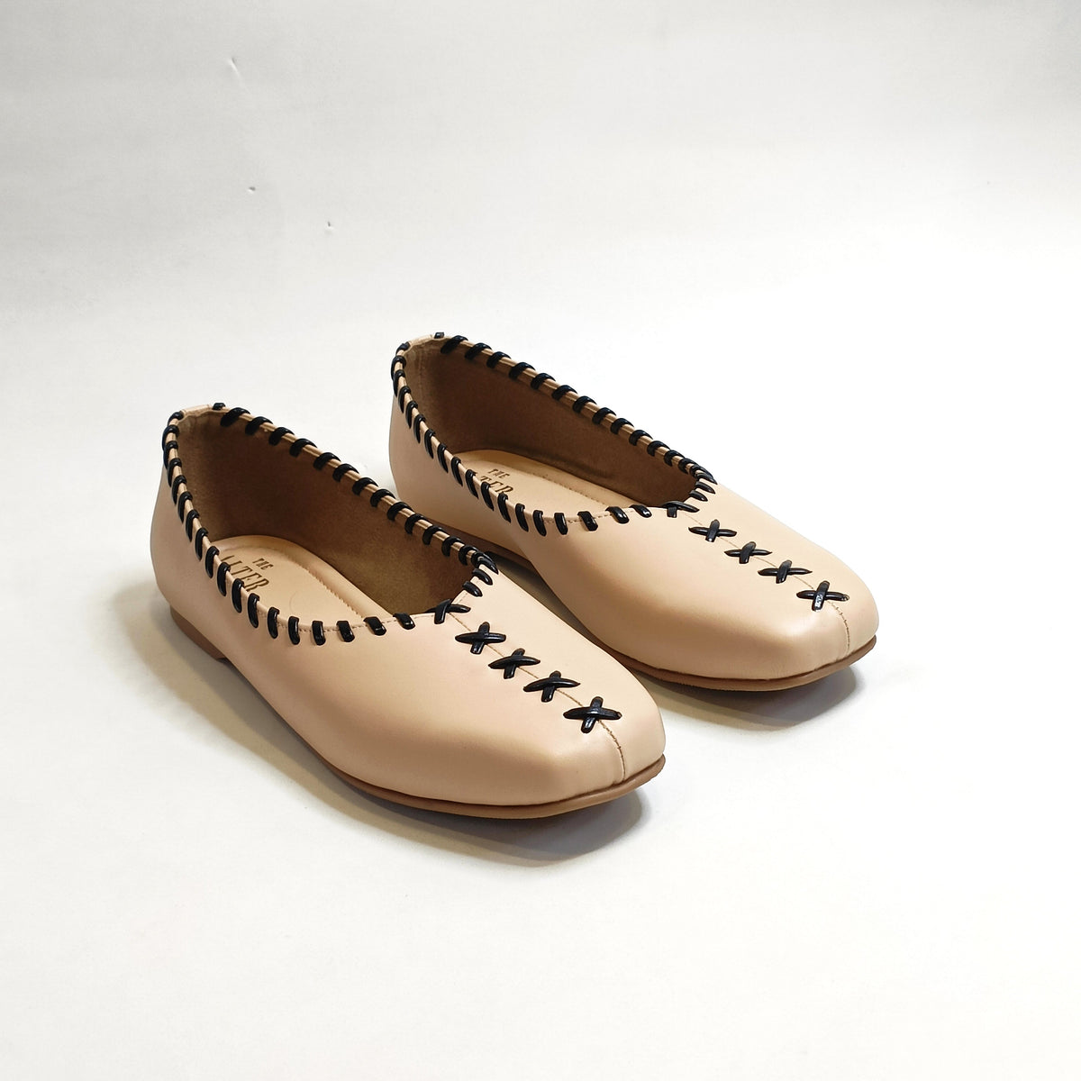 Square Toe Ballerinas