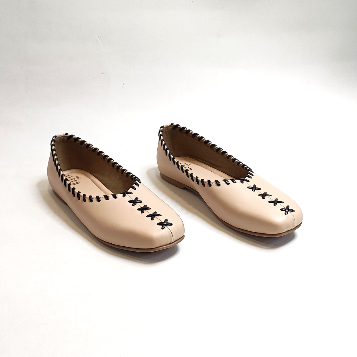 Square Toe Ballerinas