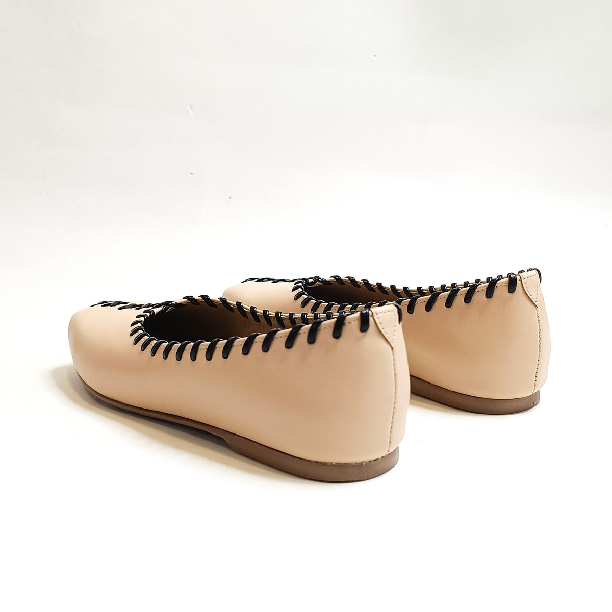Square Toe Ballerinas