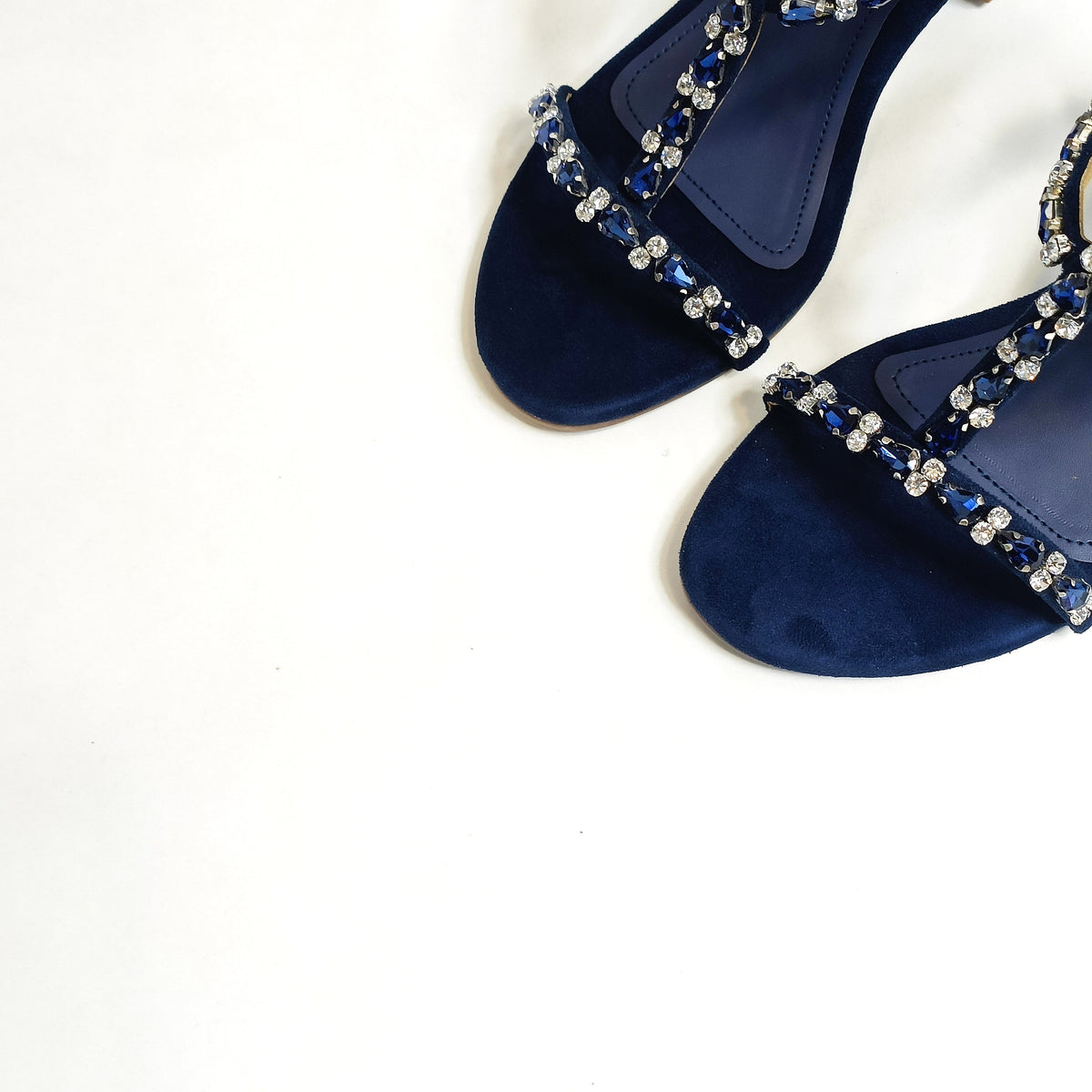 Carla Embellished Block Heels