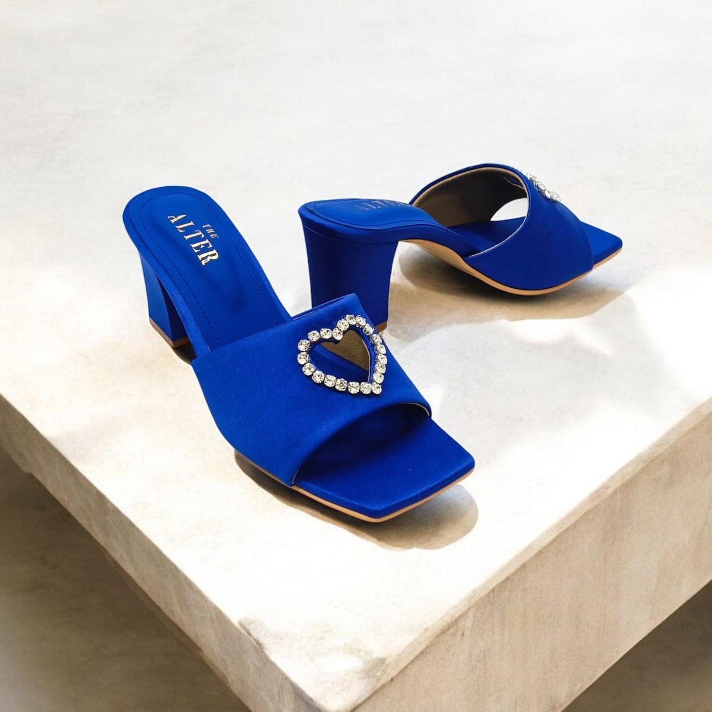 Sweetheart Block Heels