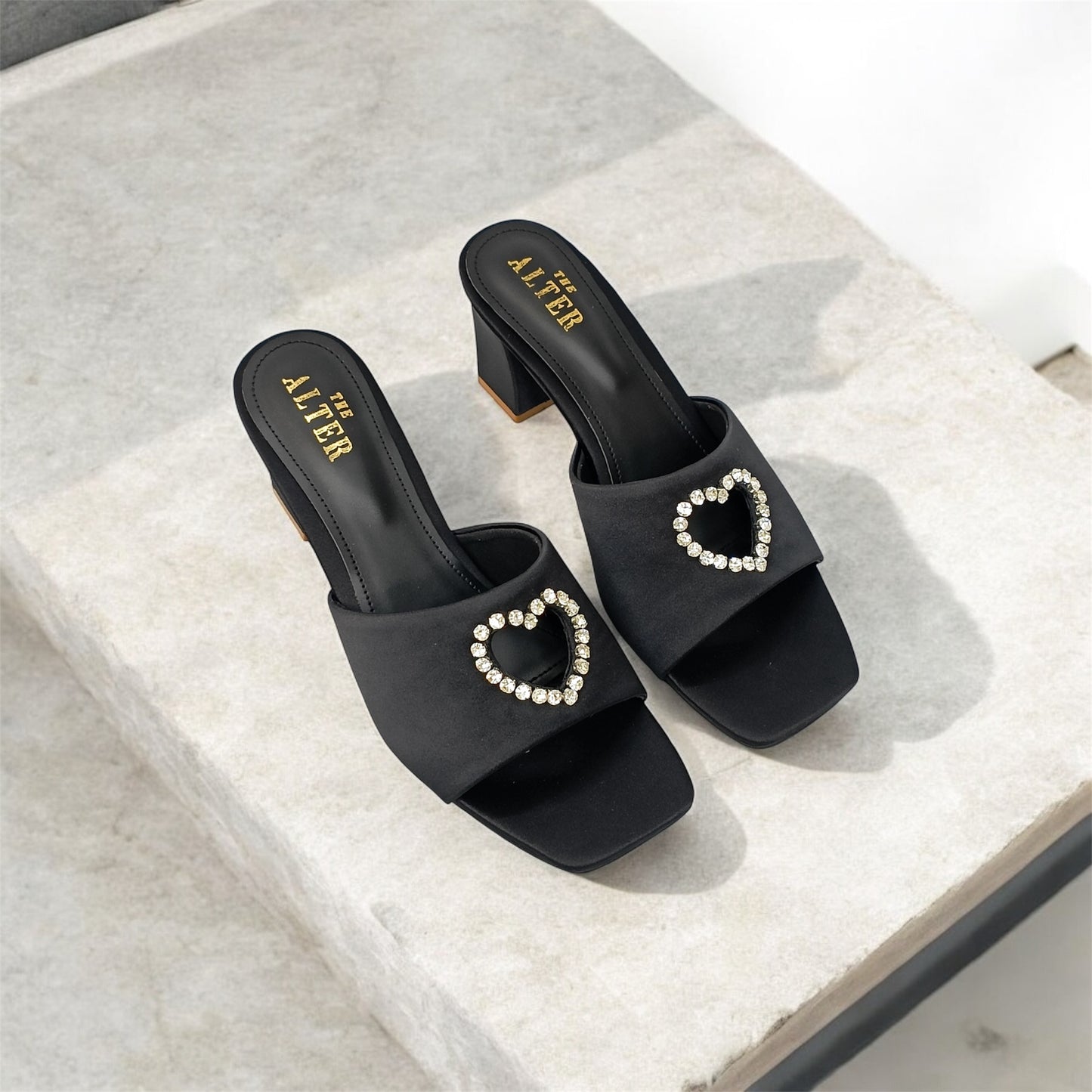 Sweetheart Block Heels