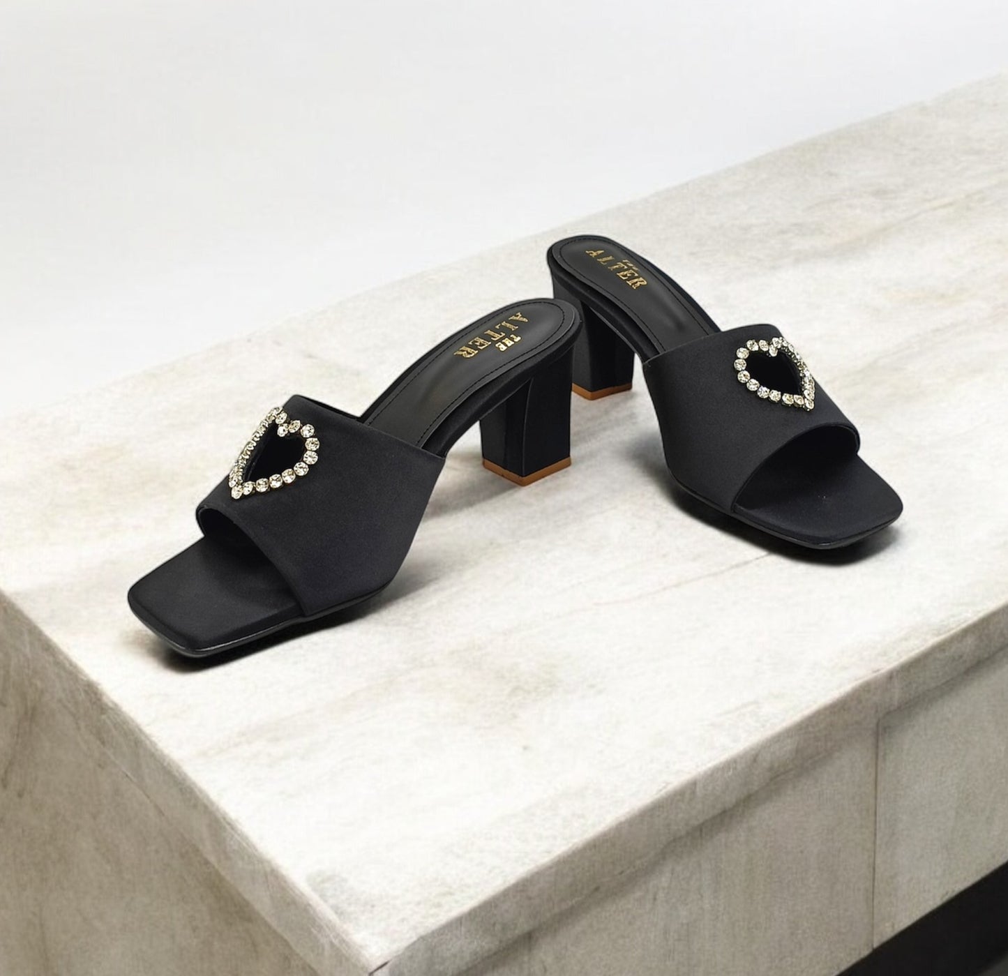 Sweetheart Block Heels